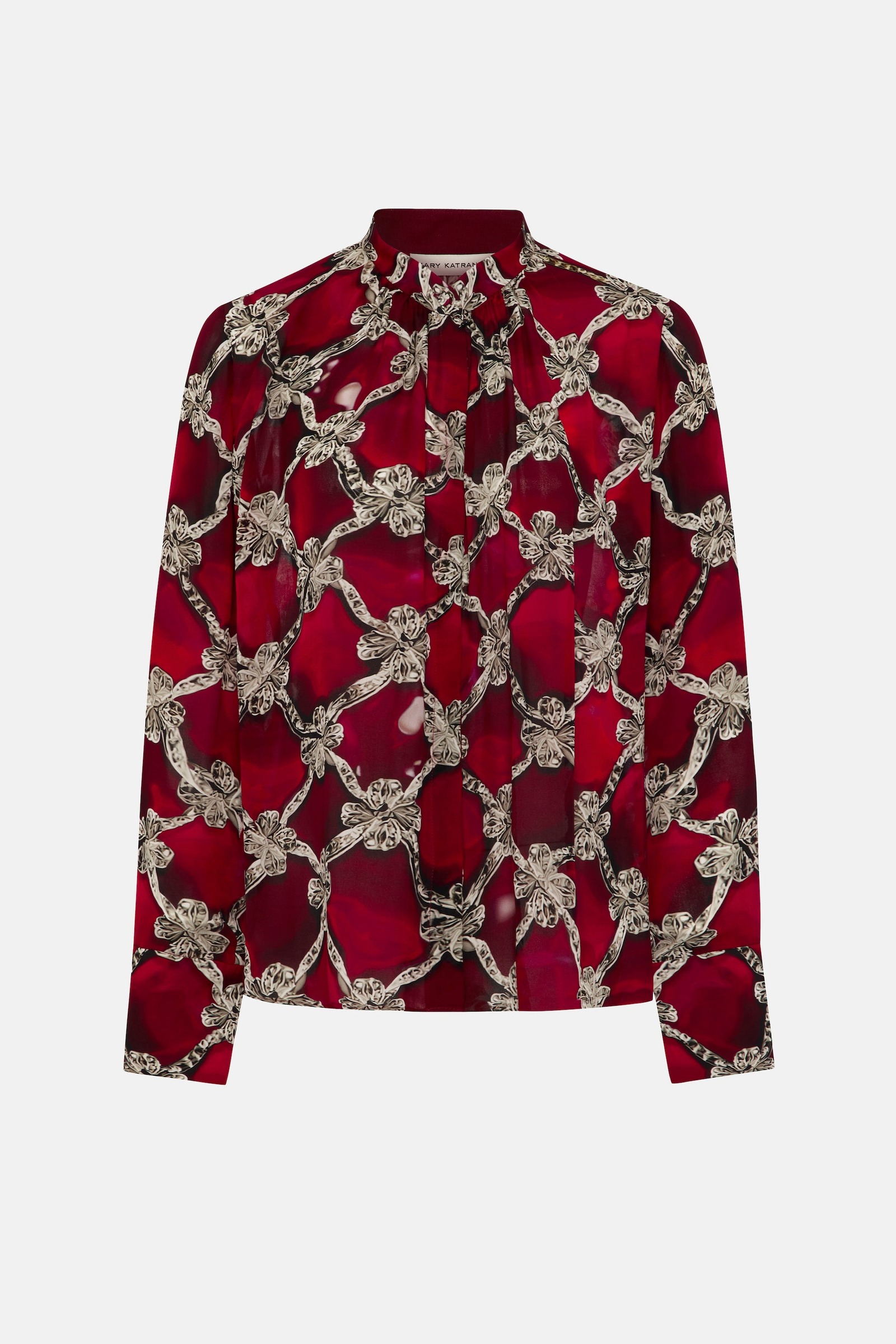 Lana Blouse Plexus Ruby