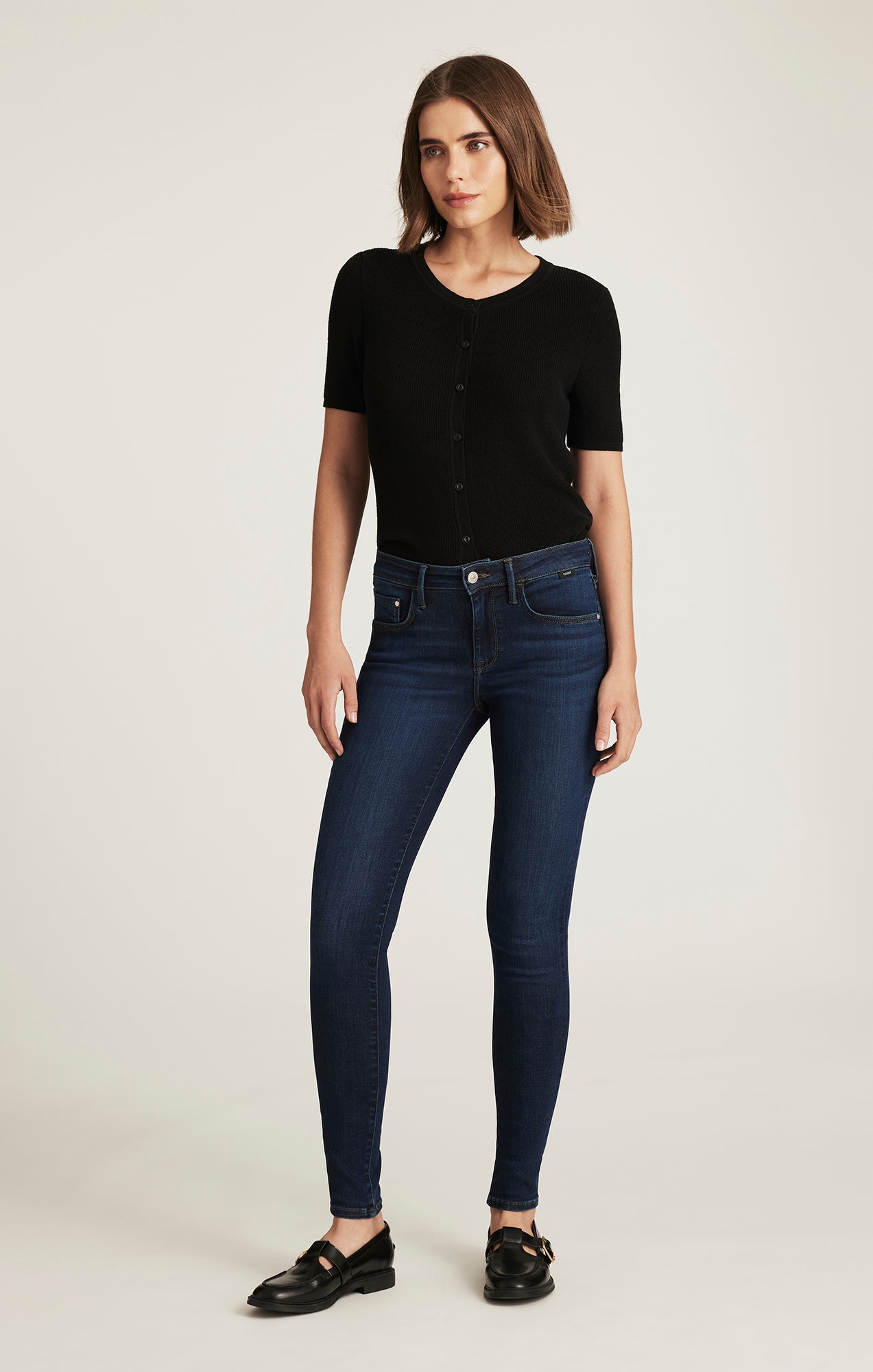 ADRIANA SKINNY IN DARK SUPERSOFT