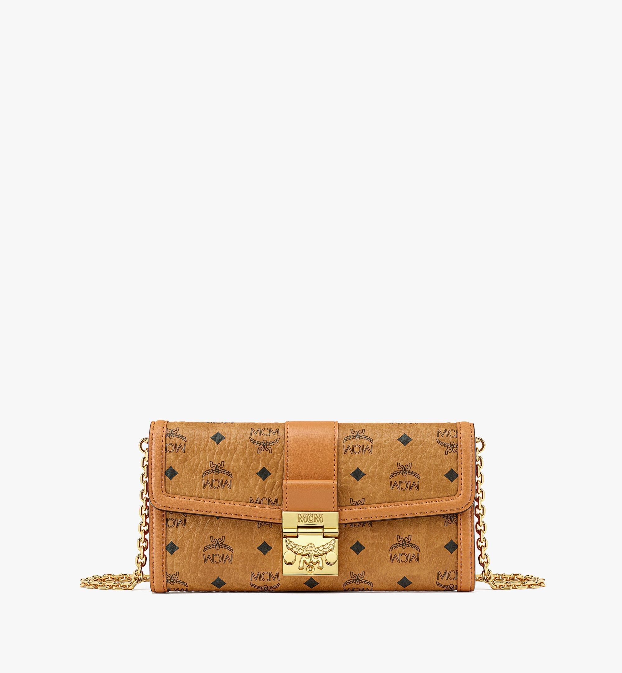 Large Tracy Chain Wallet in Visetos