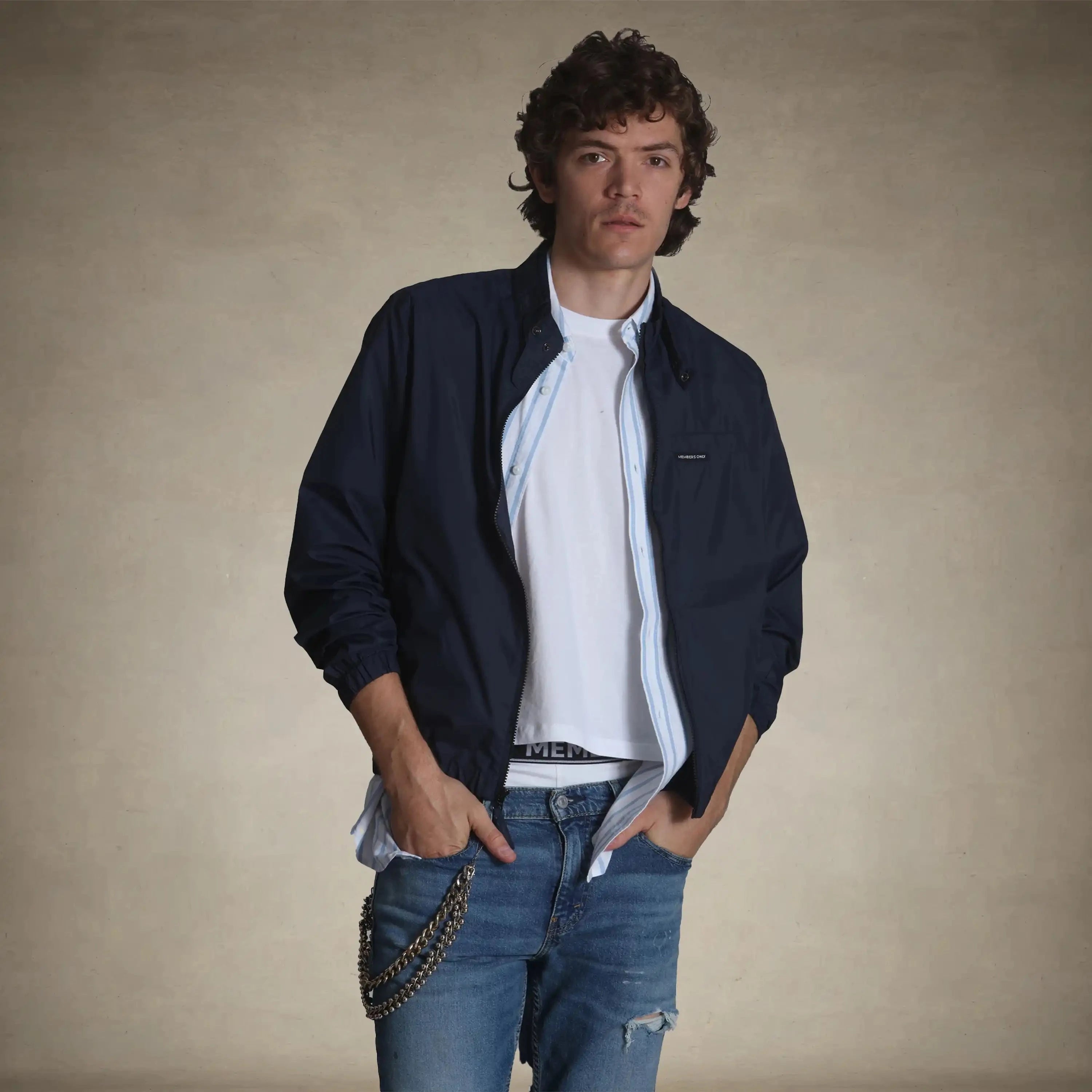Men's Packable Windbreaker Jacket