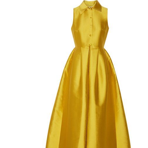 Tighter crop to emphasize the glossy yellow finish
