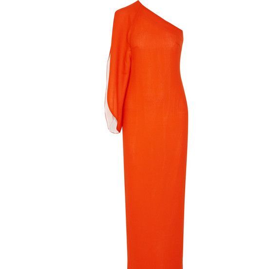 Closer crop on the sleeve and drape