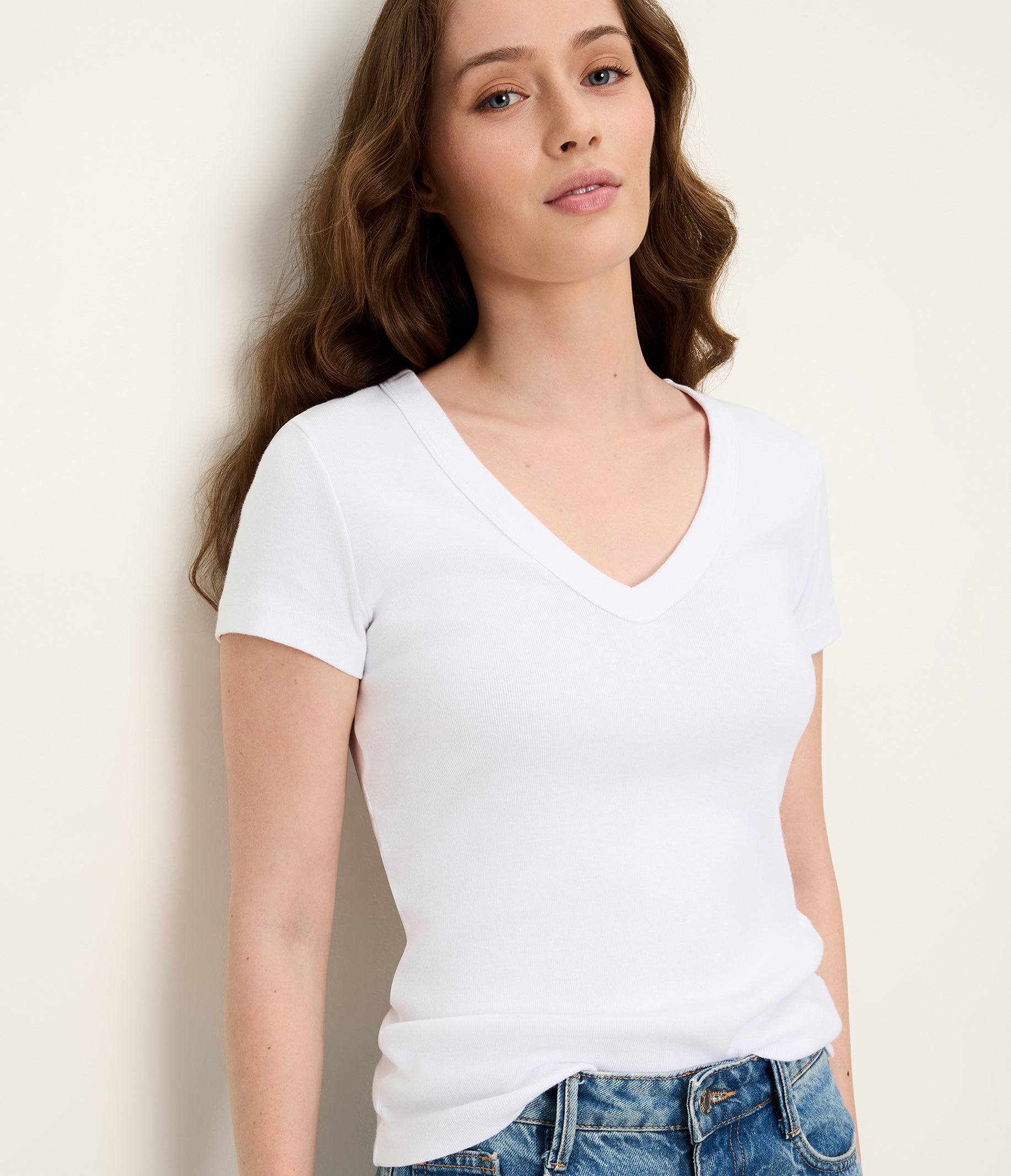 Nikki V-Neck Tee