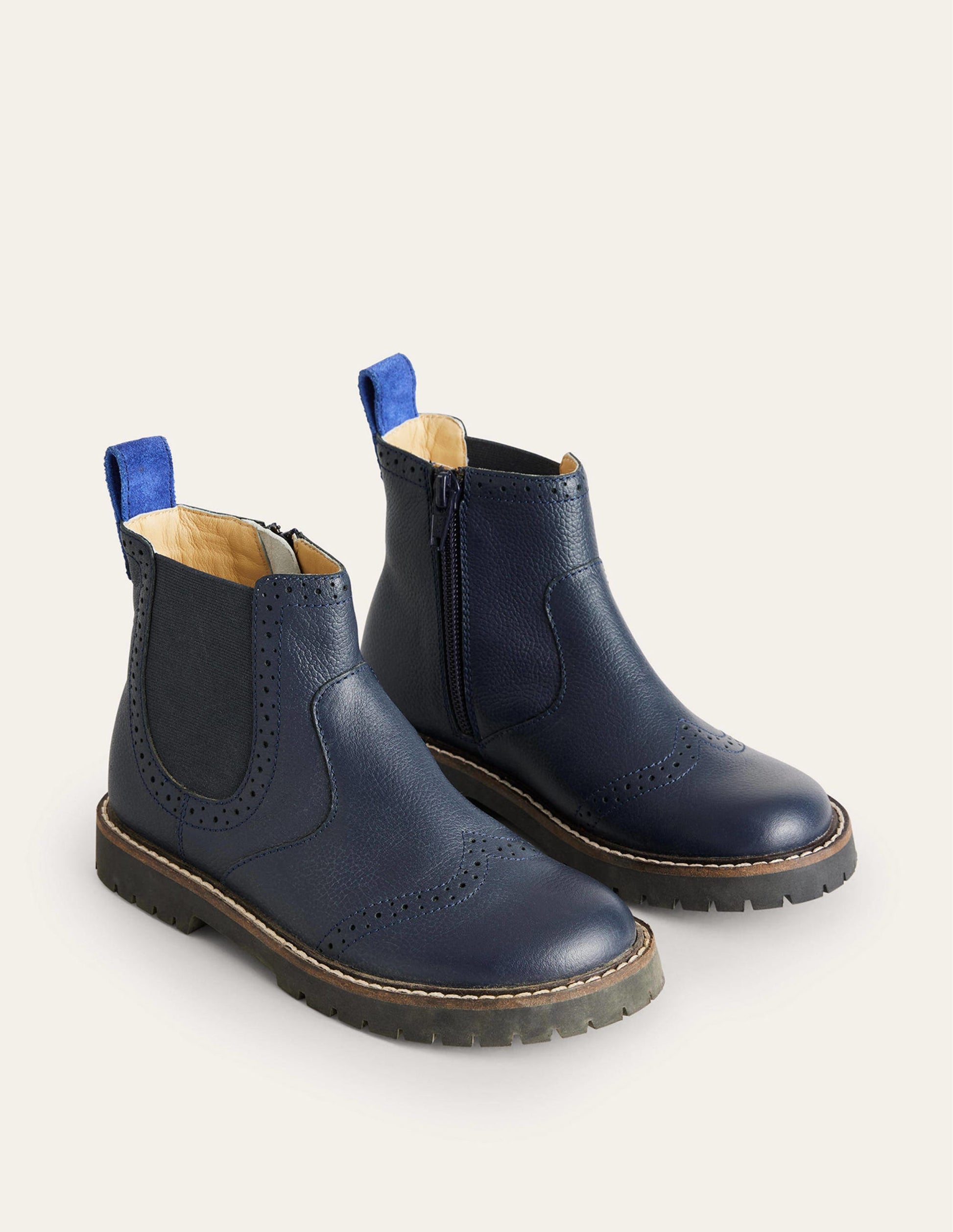 Chelsea Boots-Navy-2