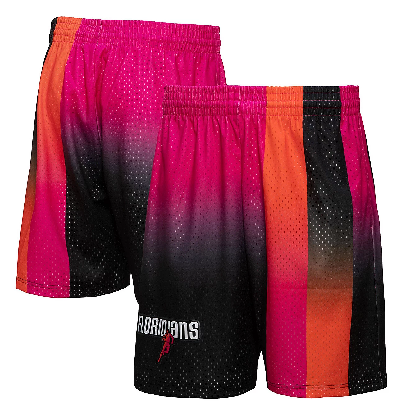 Miami Heat 2005-06 Black Floridians Throwback Swingman Shorts