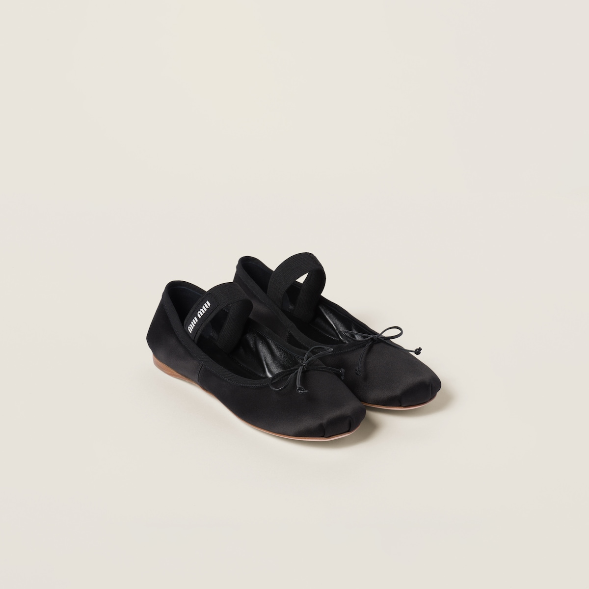 Miu Miu Satin Ballet Flat
