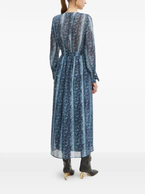 Morgan V-neck patterned maxi dress | Dresses | Image 3