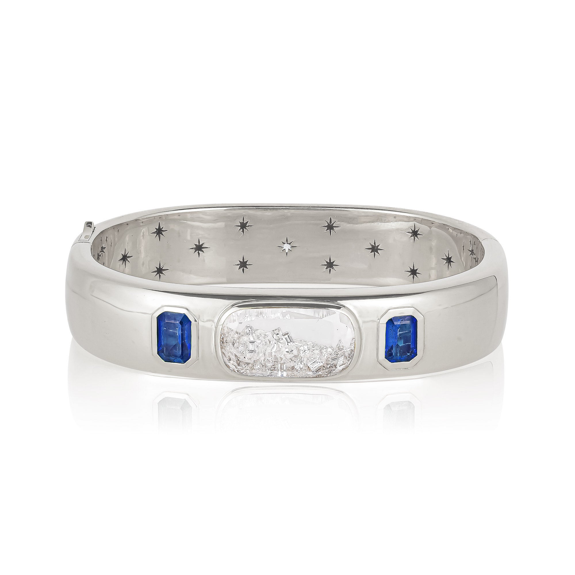 Brado Bangle Bracelet Blue
