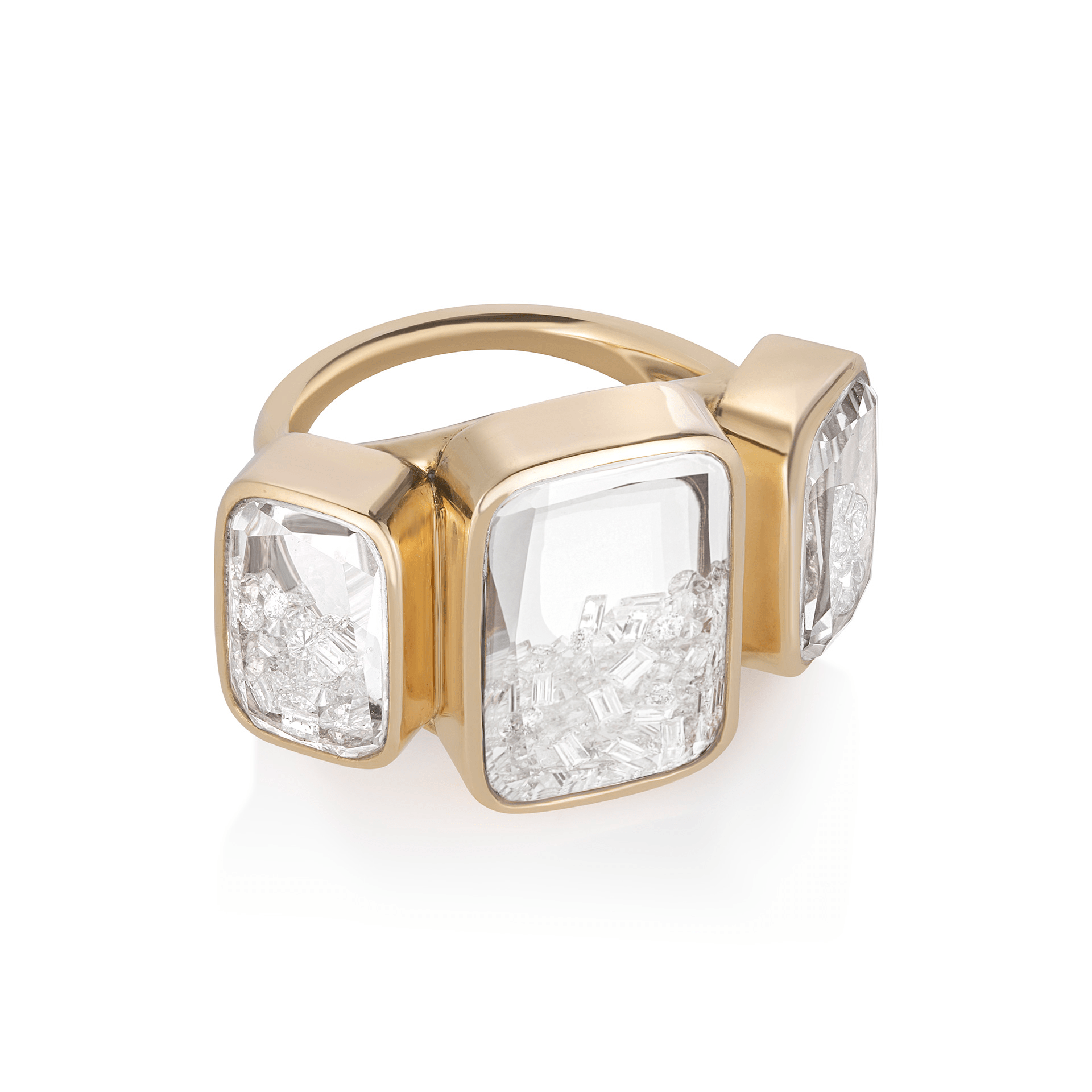 Ten Fourteen Triple Stack Ring