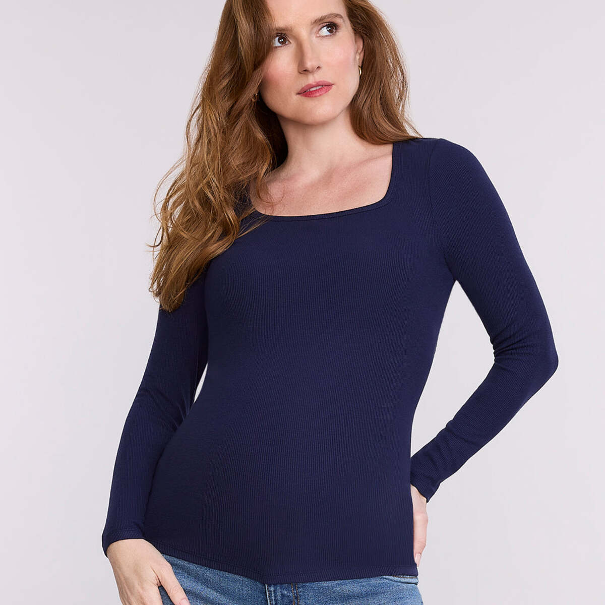 Peacoat tee