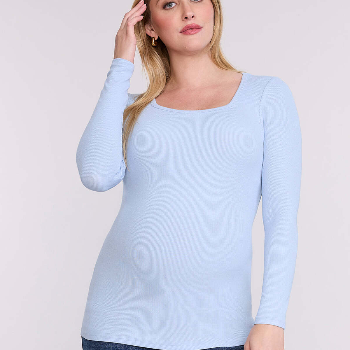 Cashmere blue tee