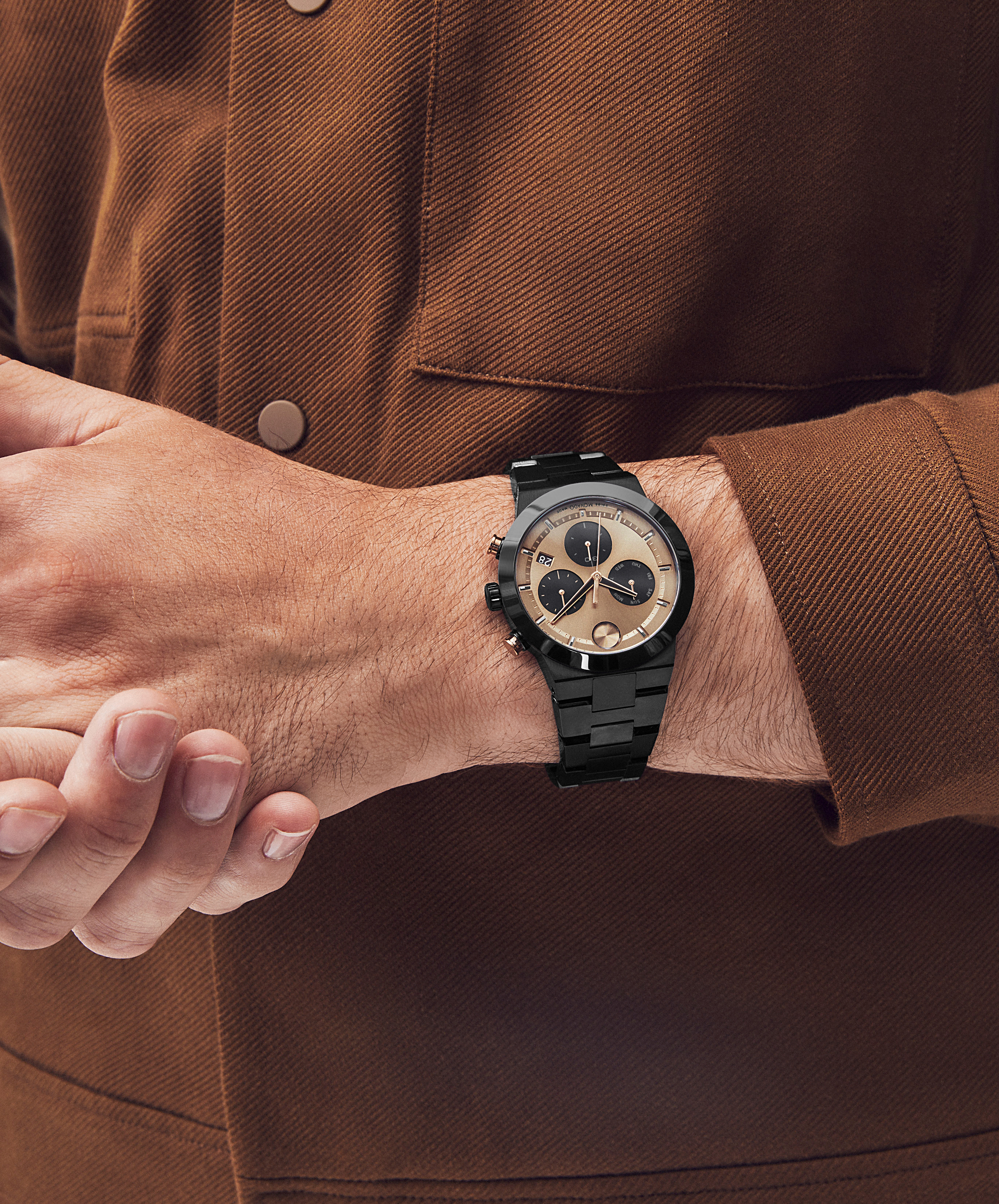 on wrist