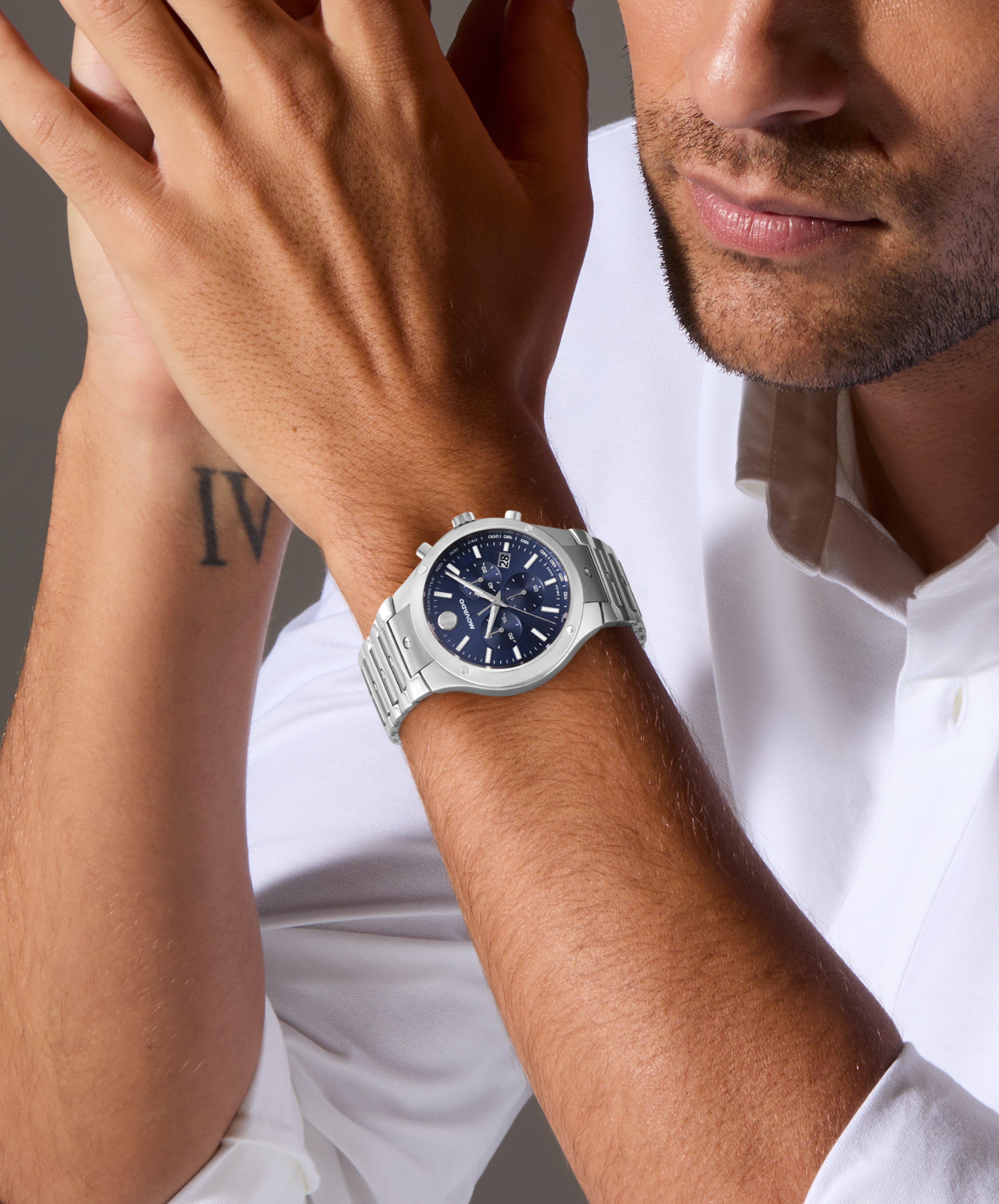 on wrist