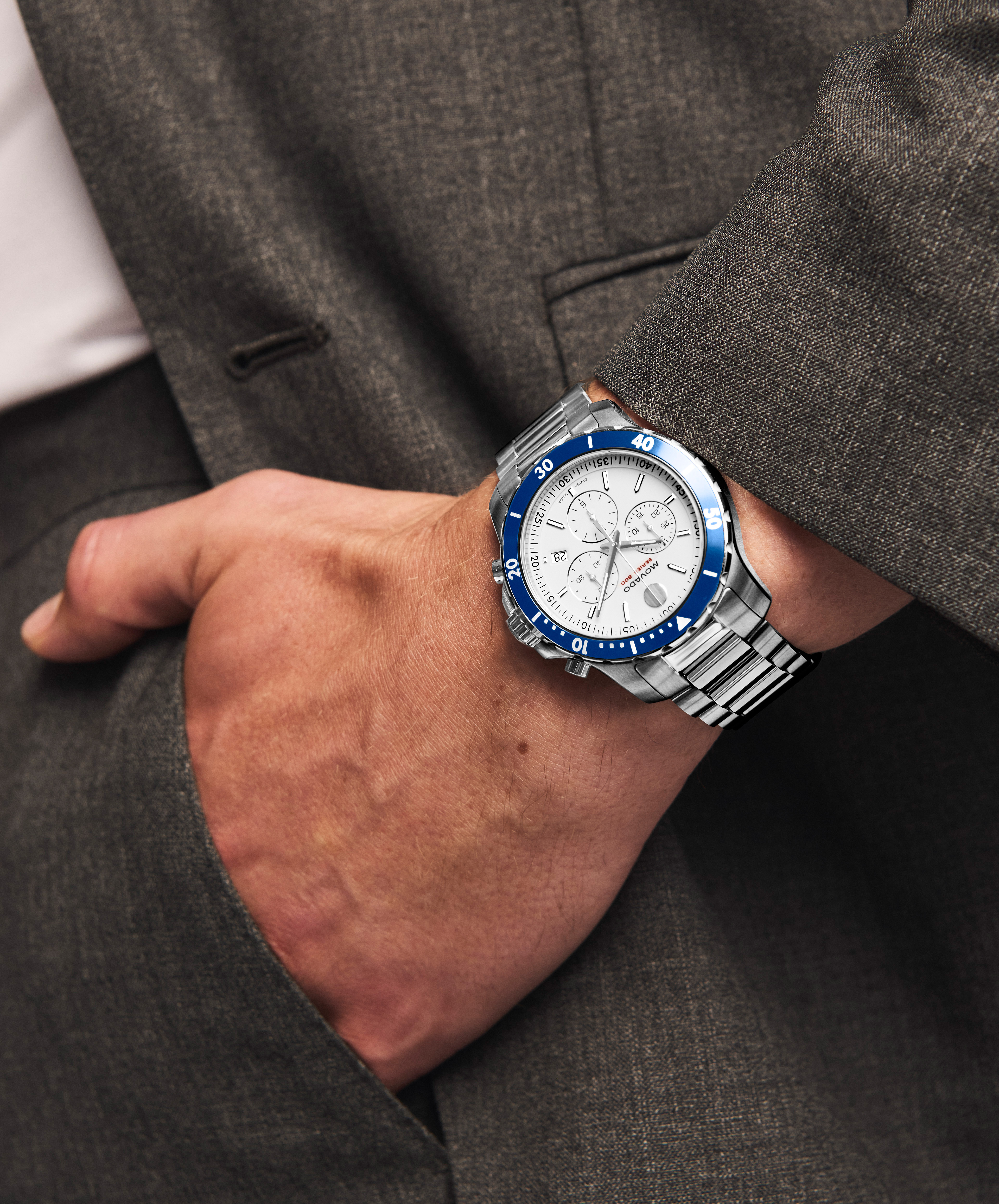on wrist