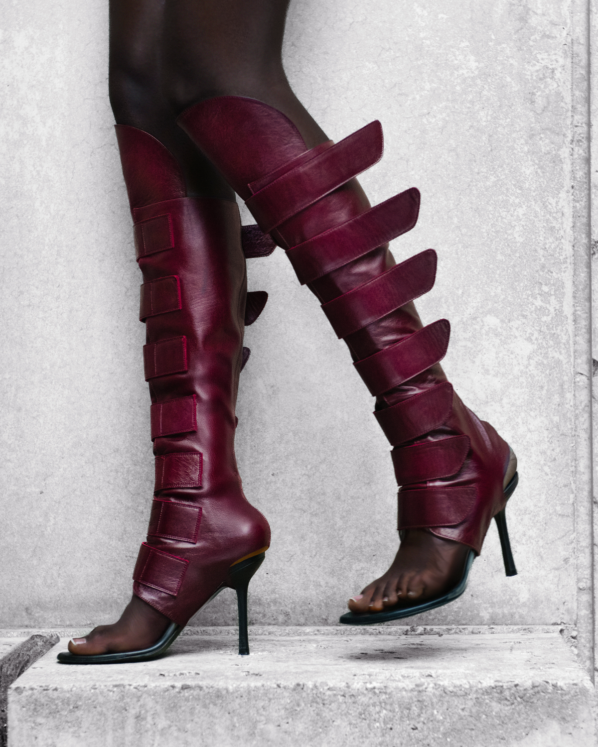 Burgundy detail