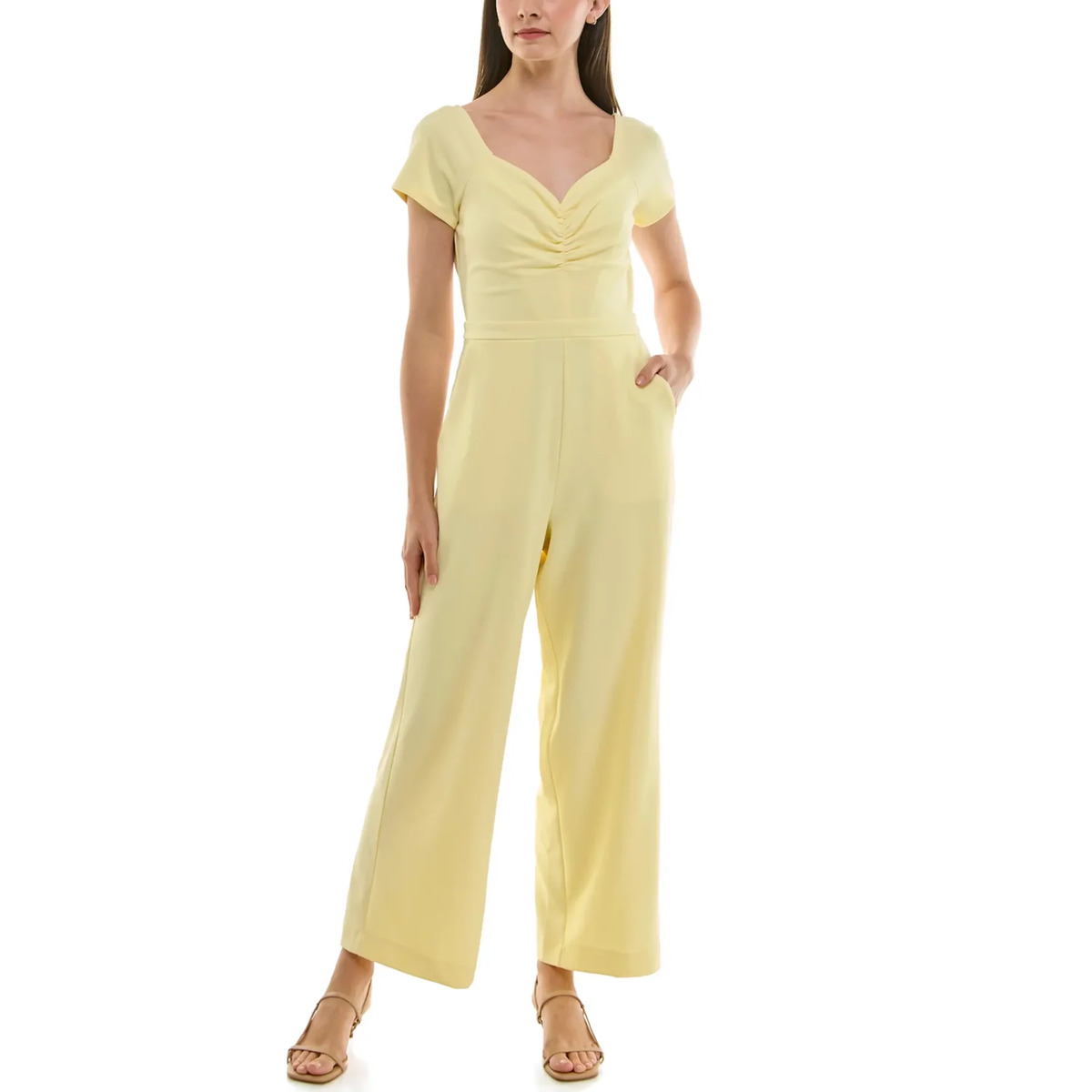 Cap Sleeve Jumpsuit