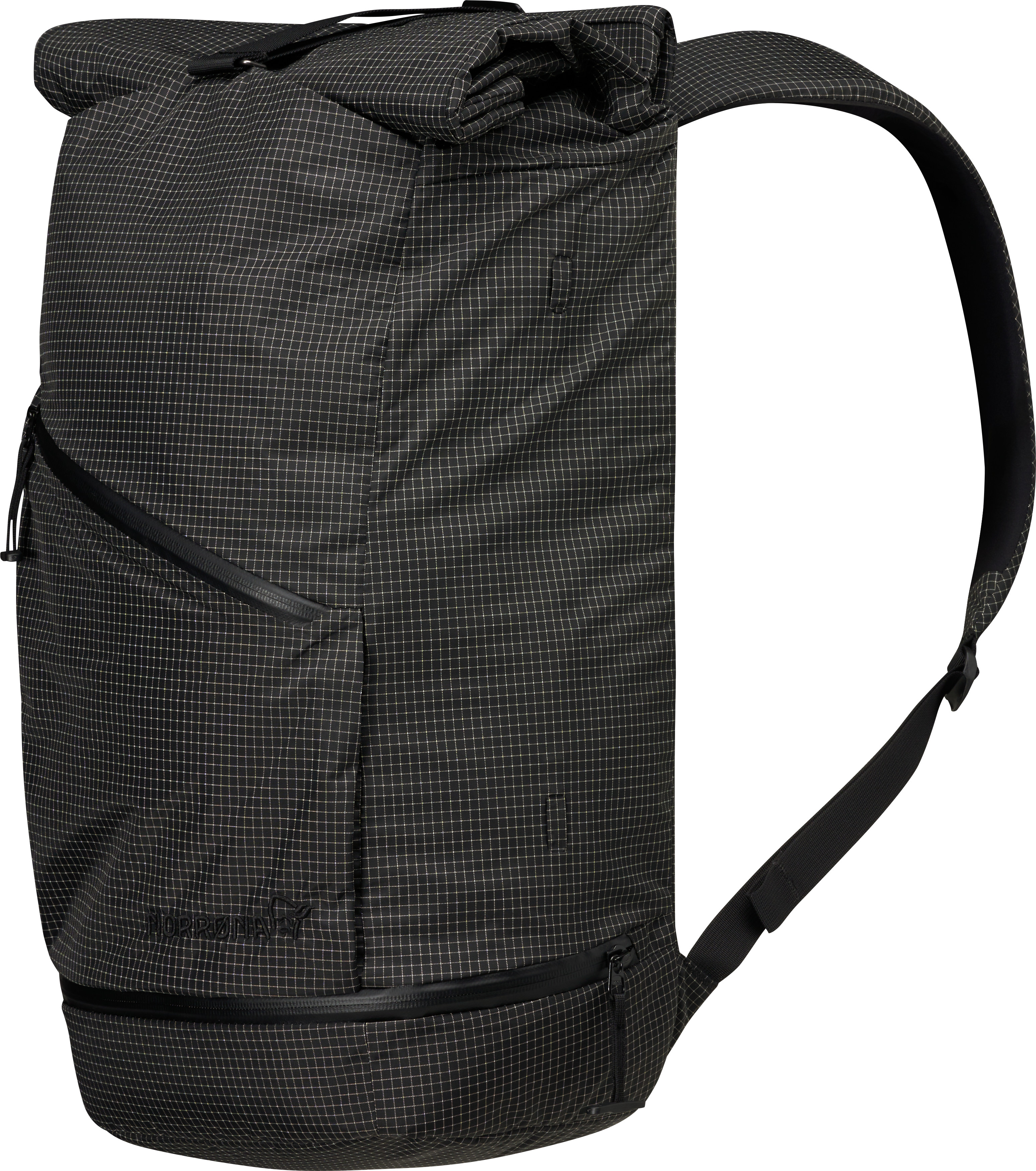 Packshot front left image of norrona commuter ACE 35L Pack Caviar Black