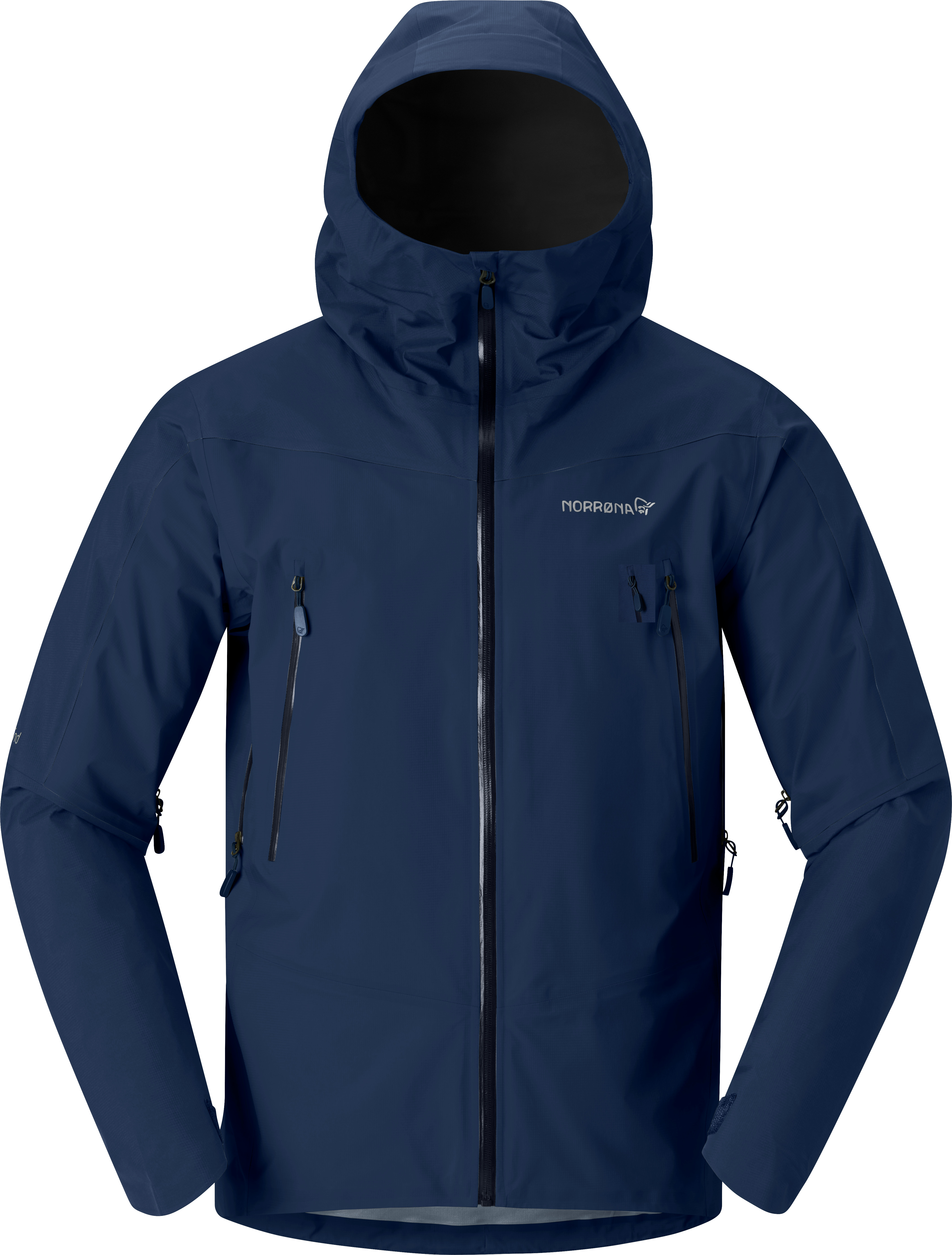 Packshot front image of falketind Gore-Tex Jacket Indigo Night Blue