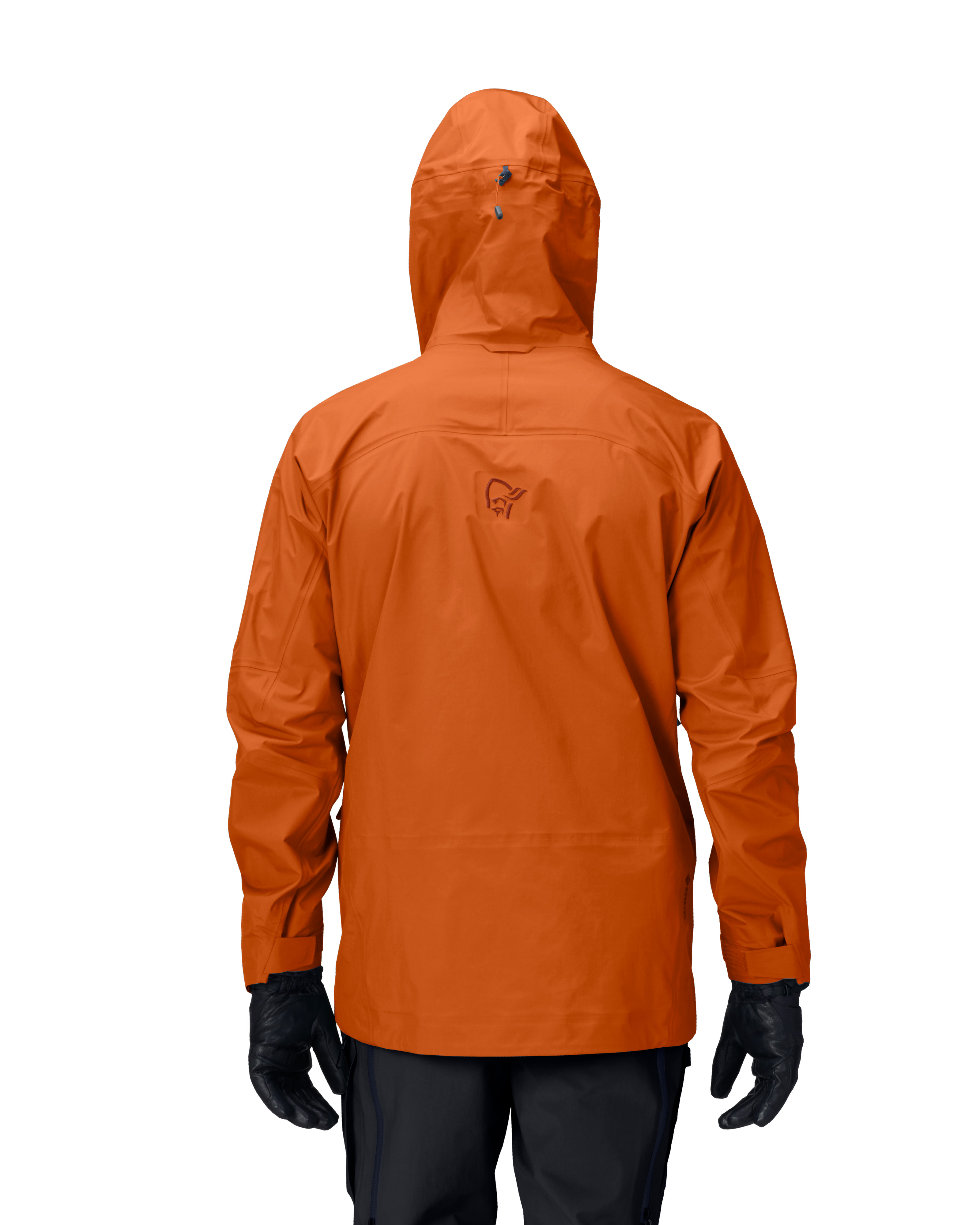 Male Model back image of more Gore-Tex Jacket Gold Flame