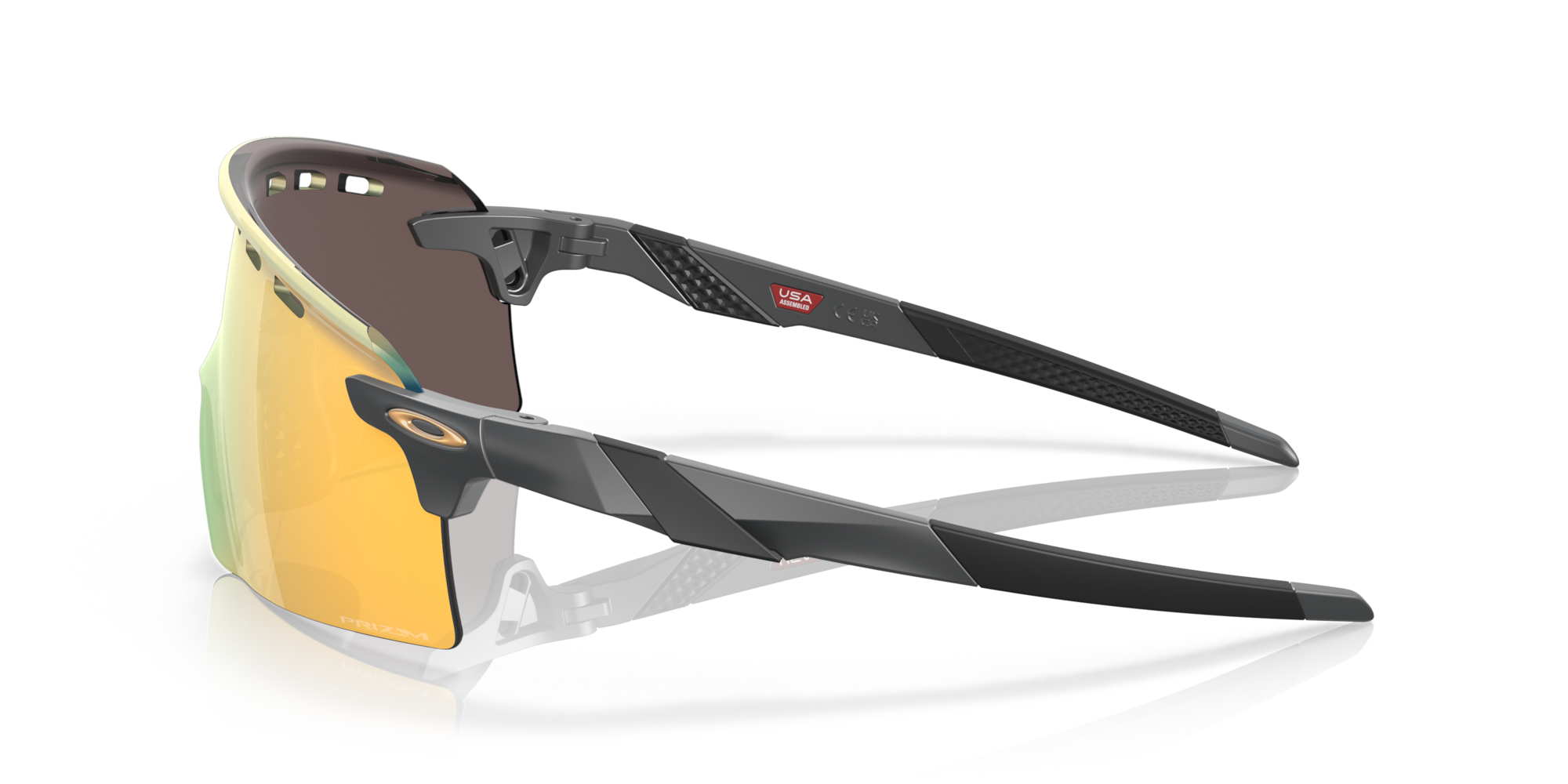 Oakley Encoder Strike Sunglasses with Matte Carbon Frame and Prizm 24K ...