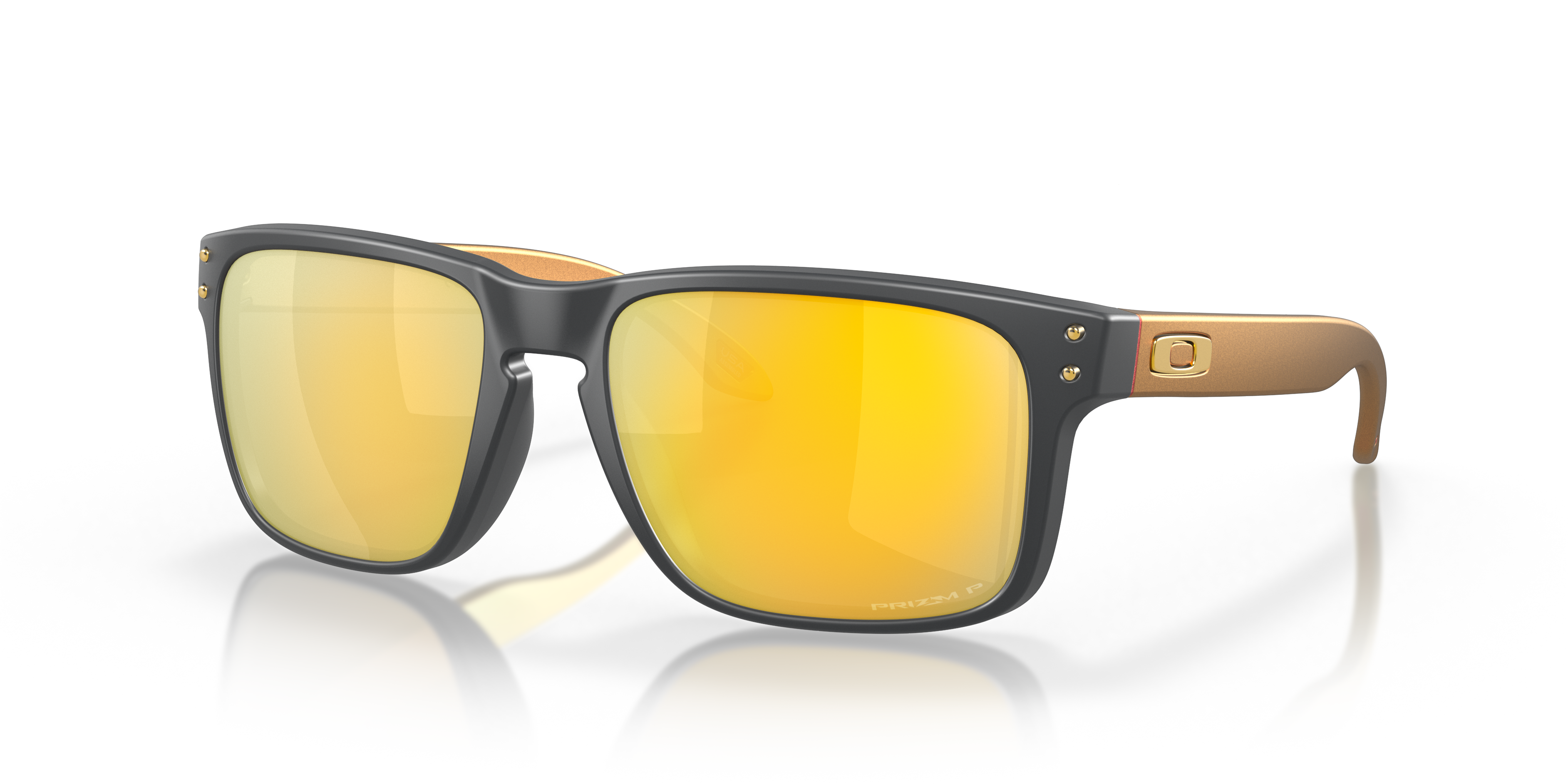 Oakley Holbrook™ Sunglasses with Matte Carbon Frame and Prizm 24K ...