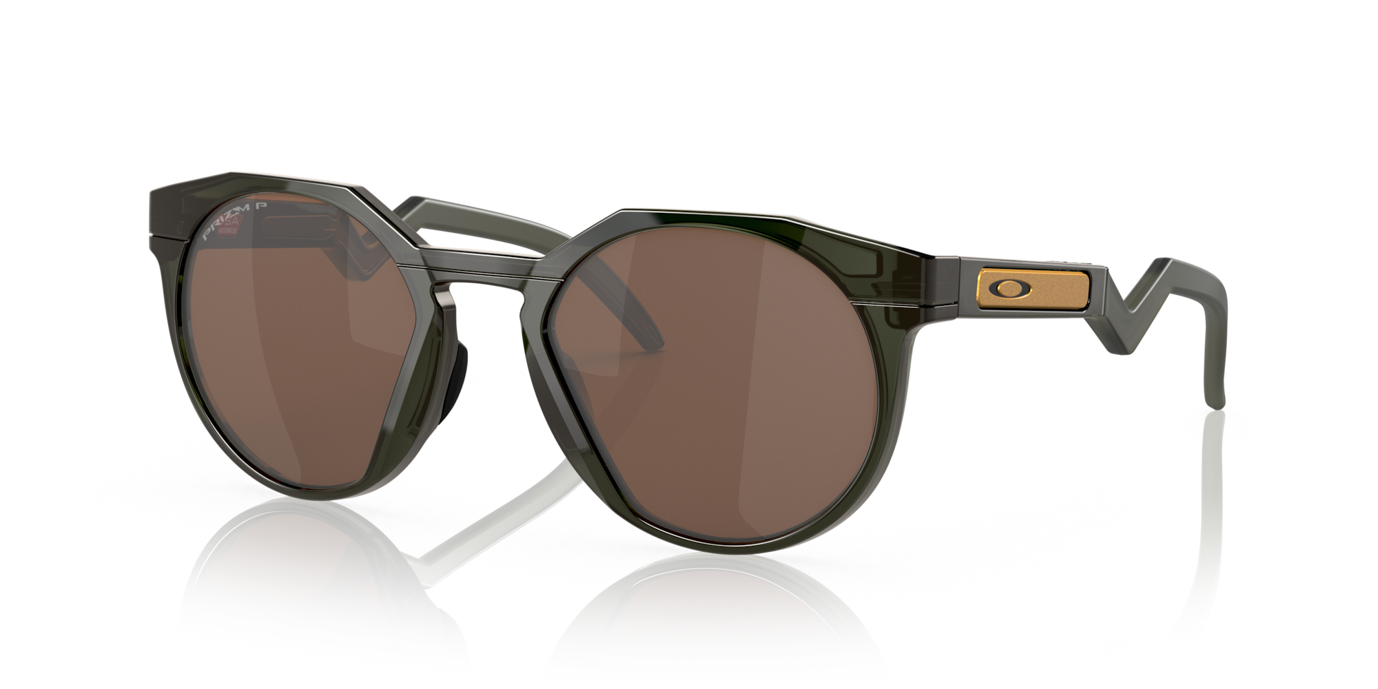 Oakley HSTN Sunglasses with Olive Ink Frame and Prizm Tungsten ...