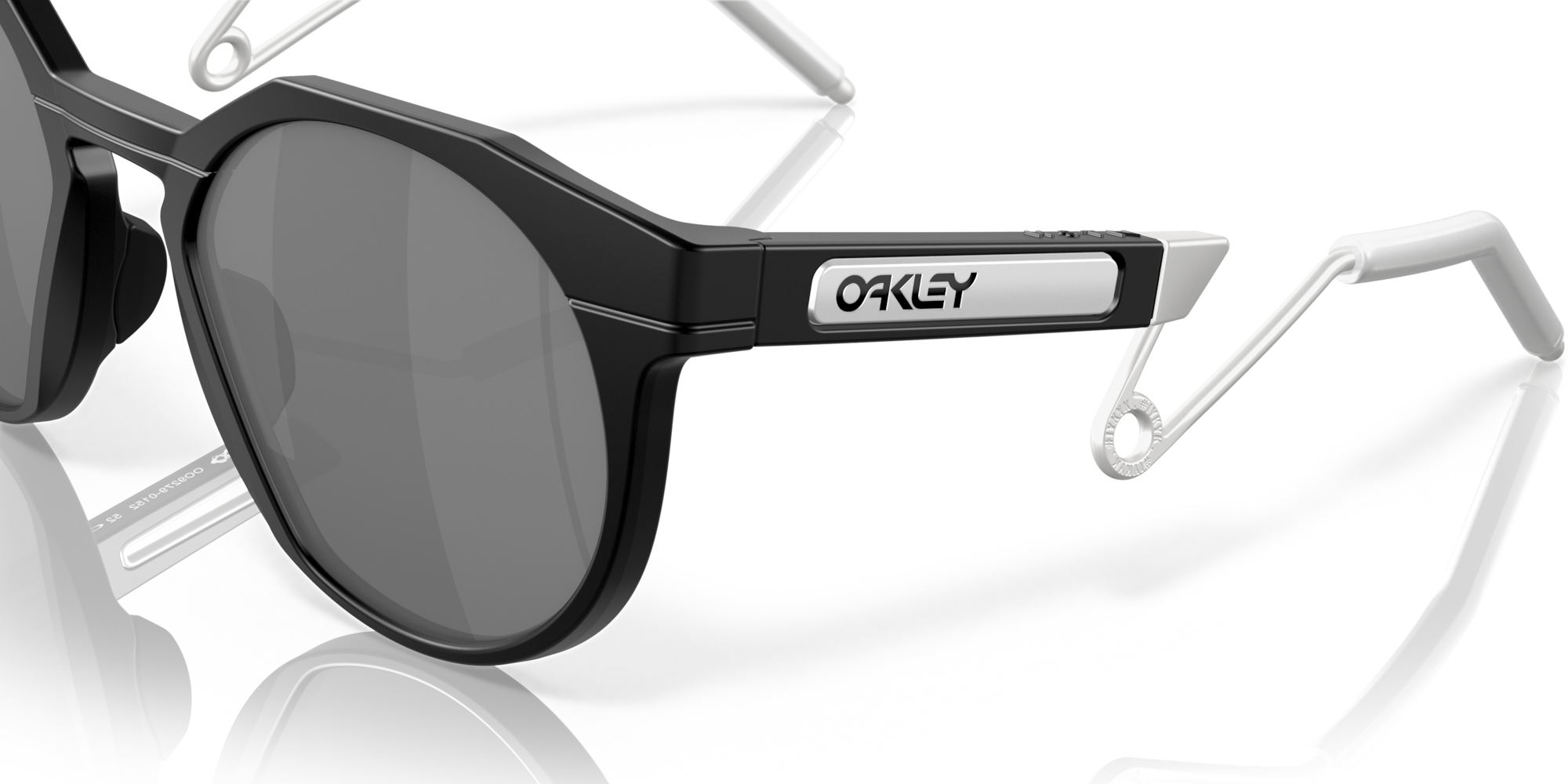 Oakley HSTN Metal Sunglasses with Matte Black Frame and Prizm Black ...
