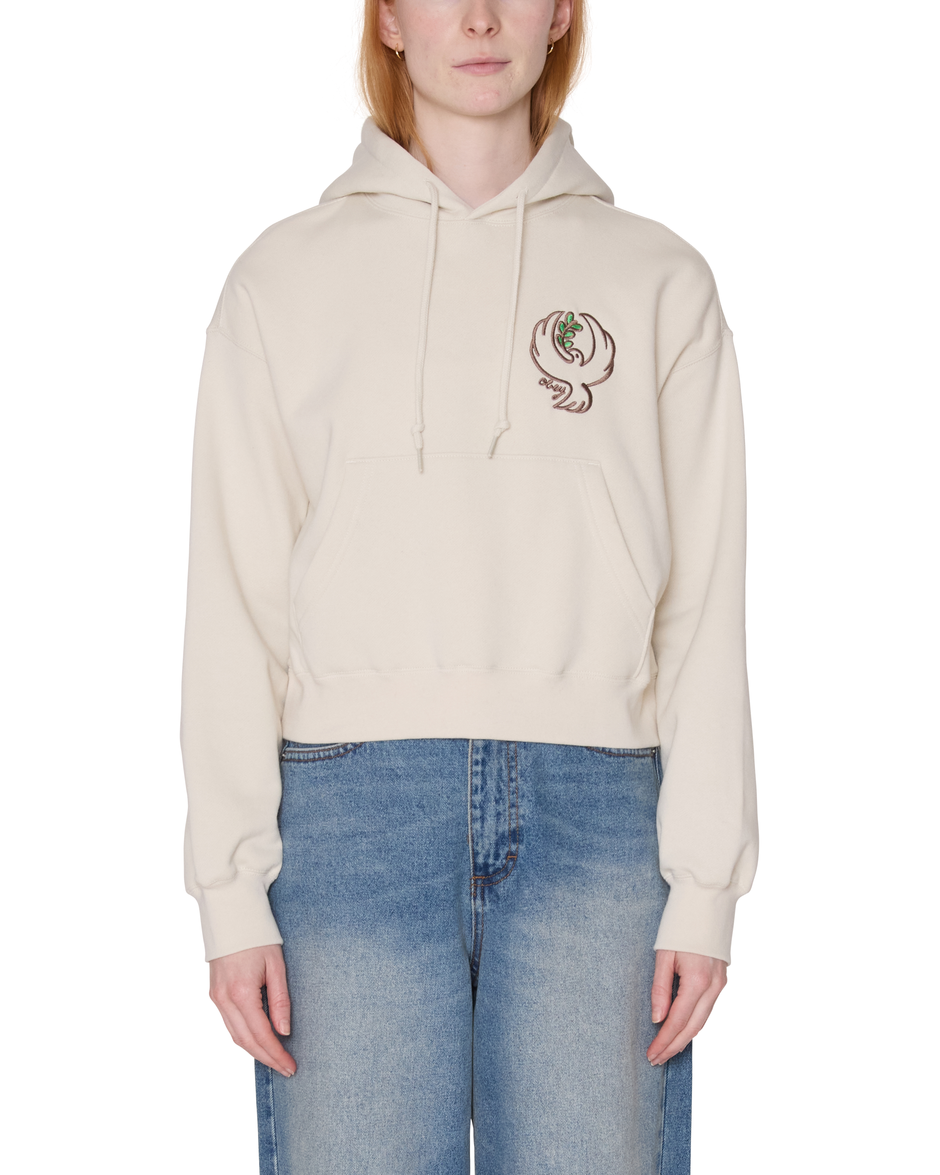 Dove Cropped Pullover