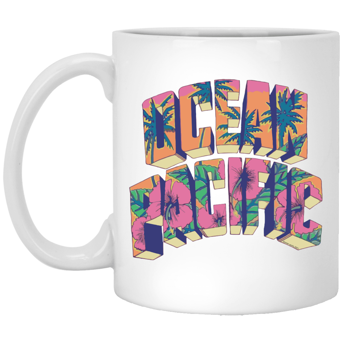 OP White Mug