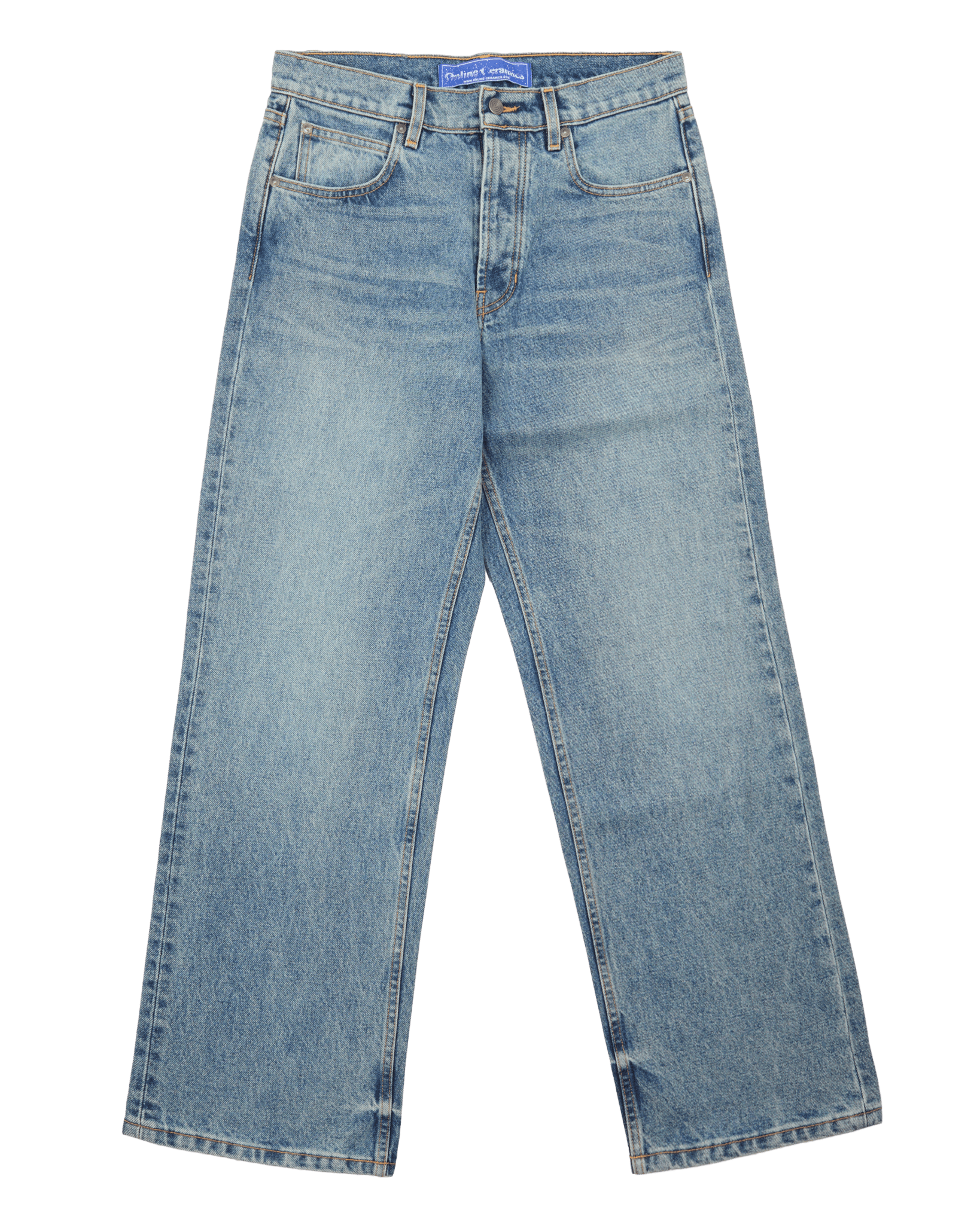 Relaxed Leg Jeans - Prairie Sky Blue