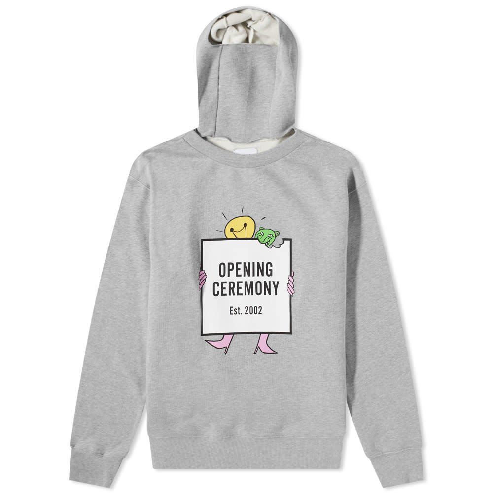 Light Bulb Box Logo Popover Hoody