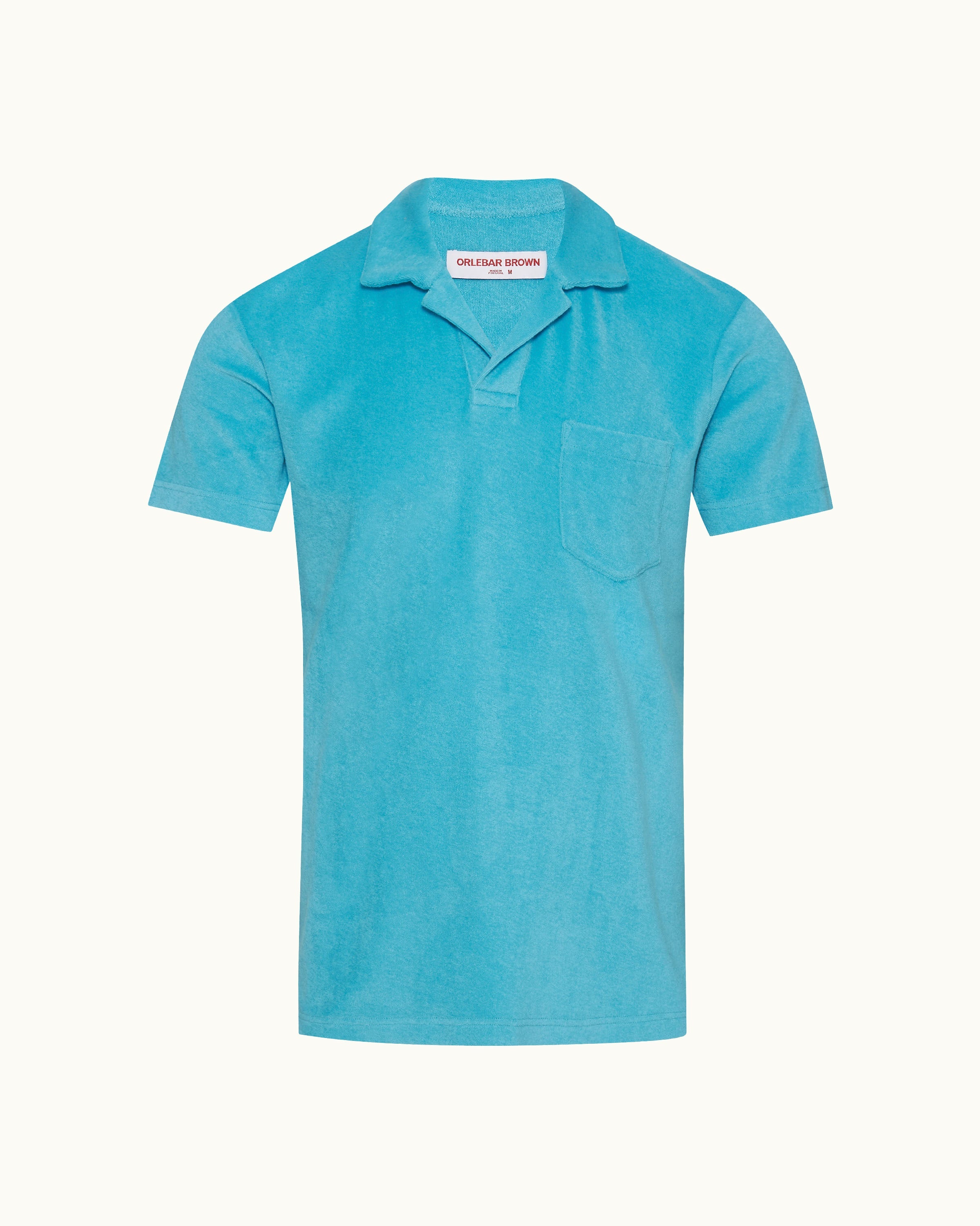 Terry Towelling Polo Shirt