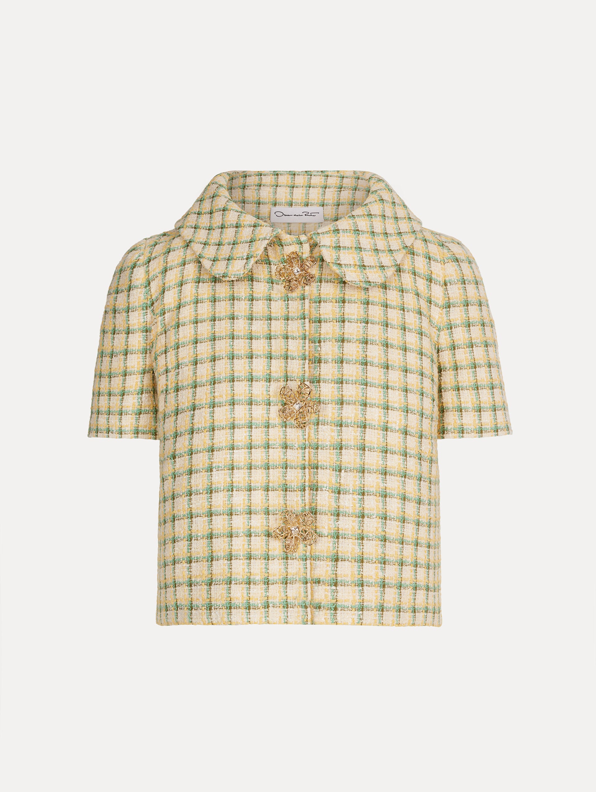 Checked Tweed Jacket