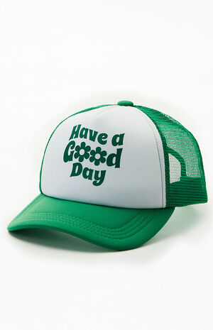 Three-quarter angle — the green-and-white colorway makes it feel fresh.
