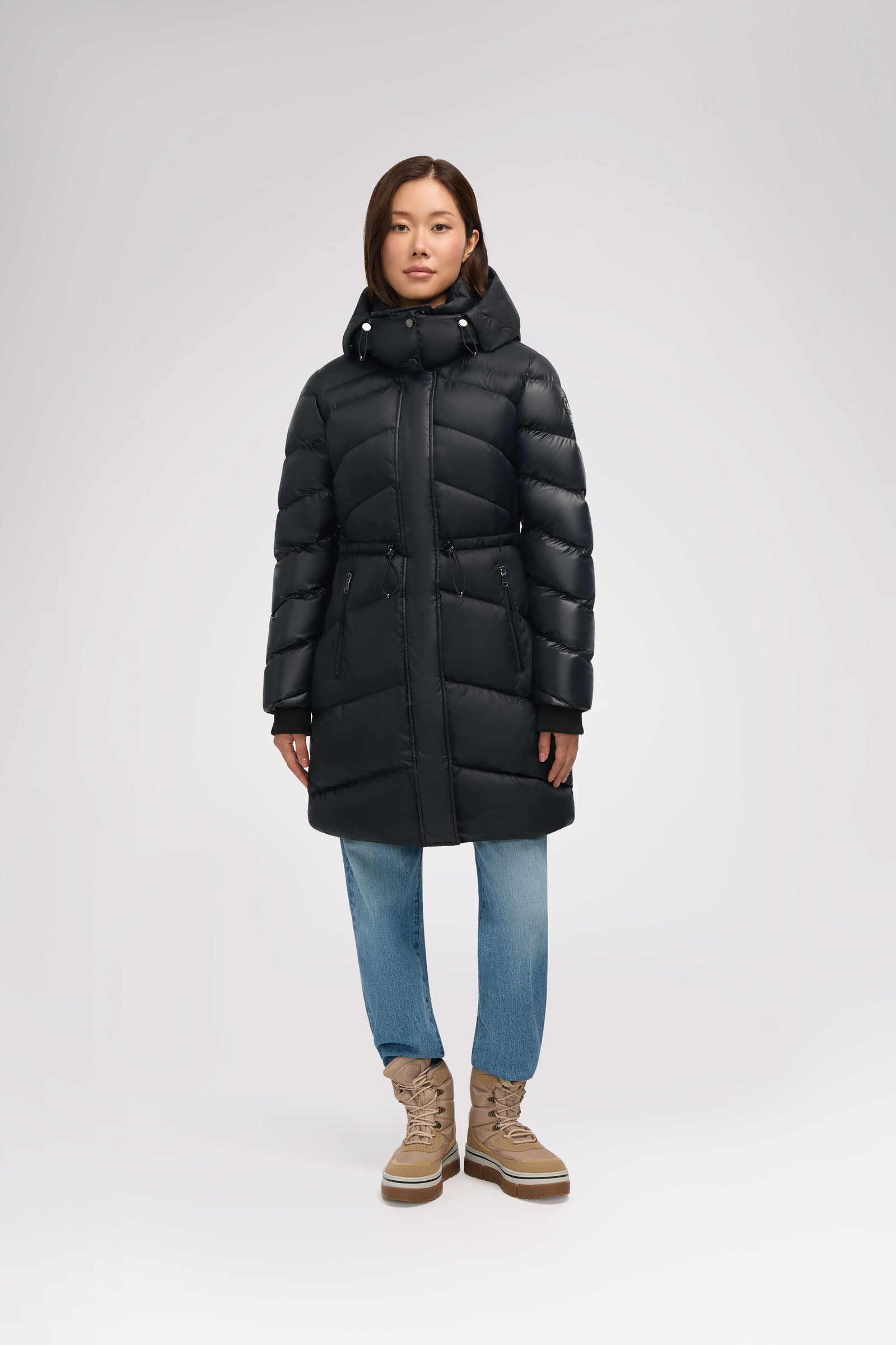Saturn Women's Mid Length Puffer