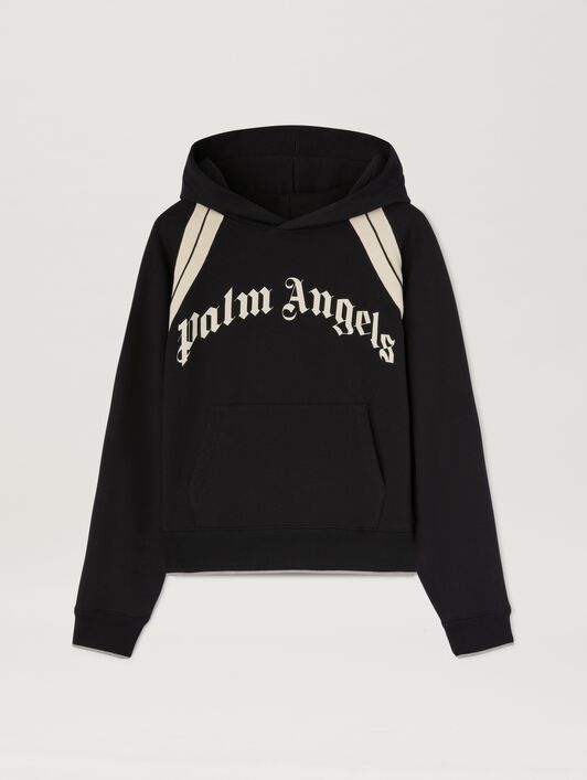 Curved Logo Track Hoody
