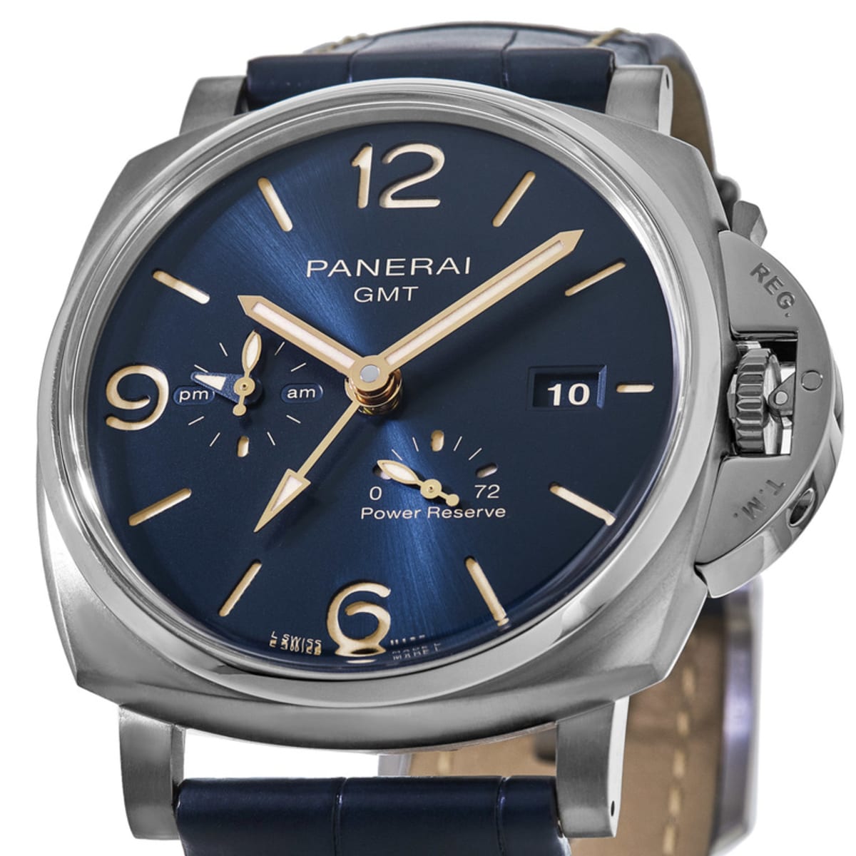 Blue dial, steel case, and the slimmed-down wrist stance