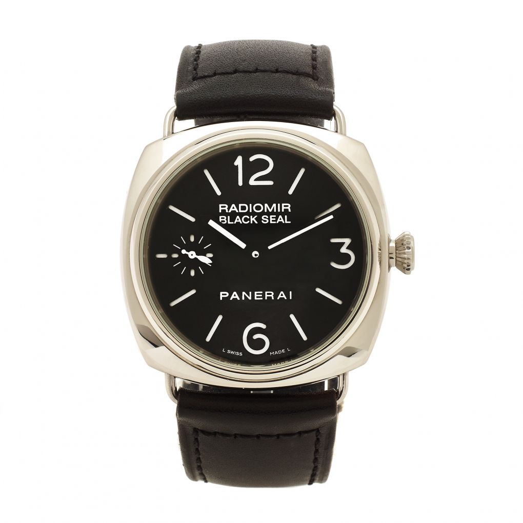 Warm-brown strap version emphasizing the historic mood
