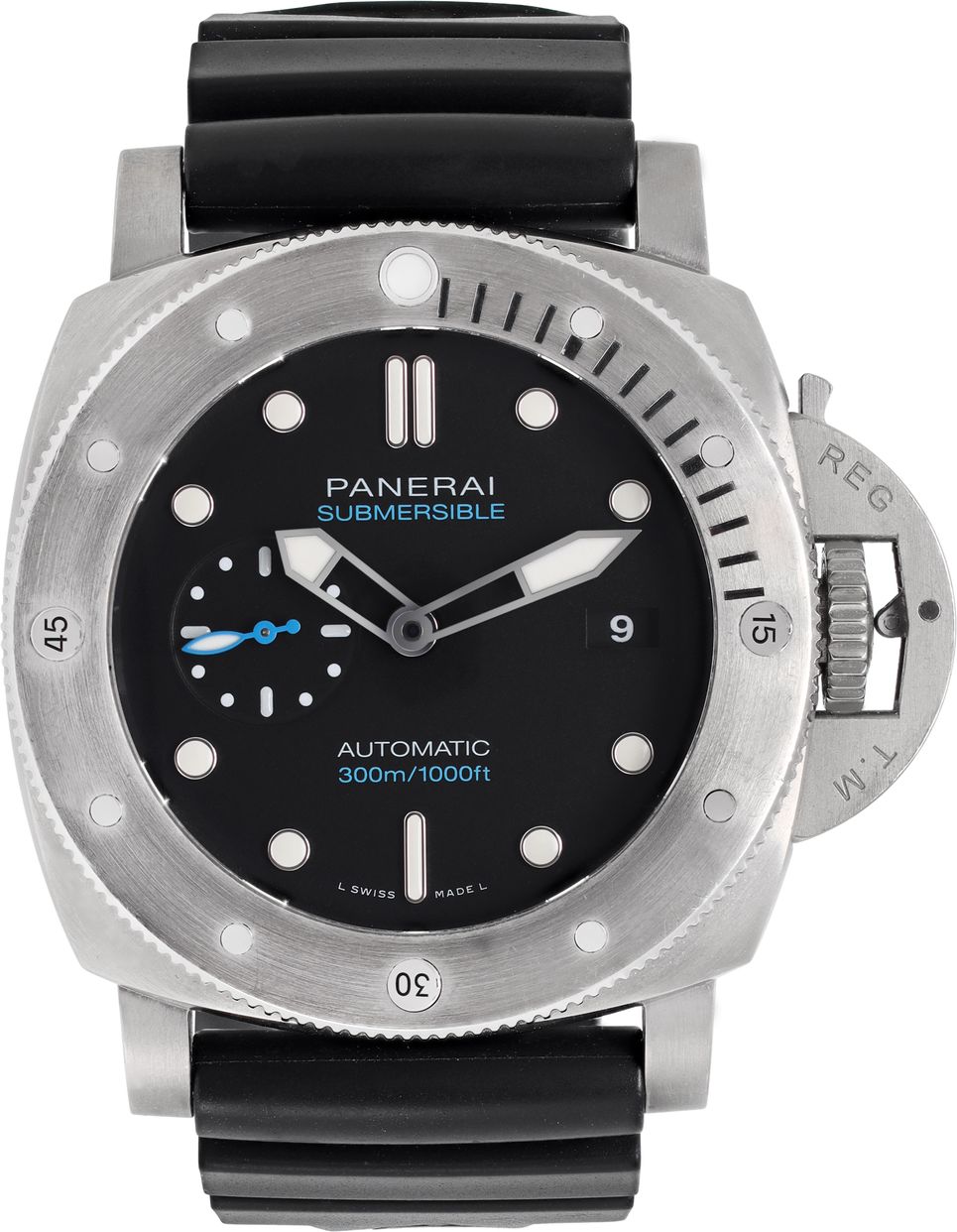 Grey-dial Submersible with the typical sport-tool look