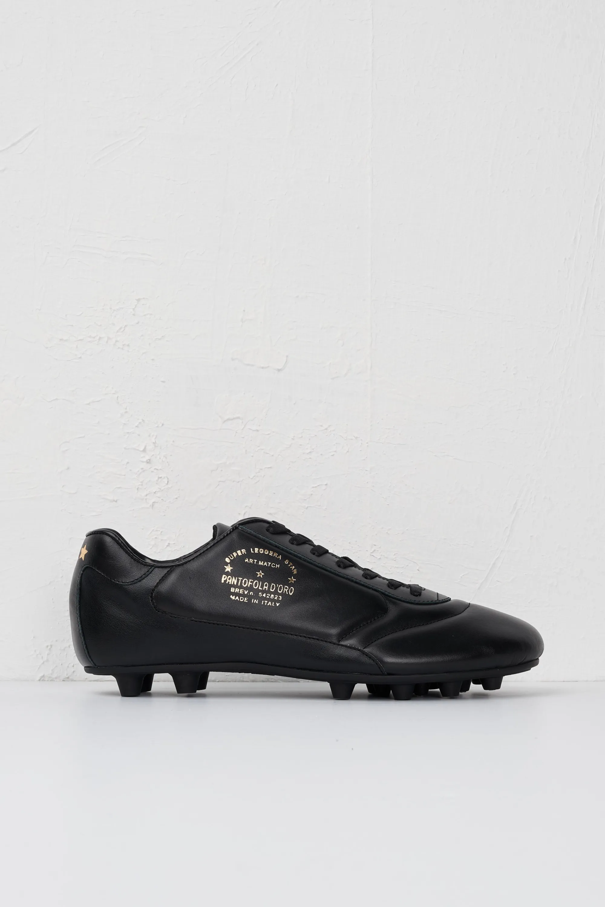 Del Duca Leather Indoor Football Boots