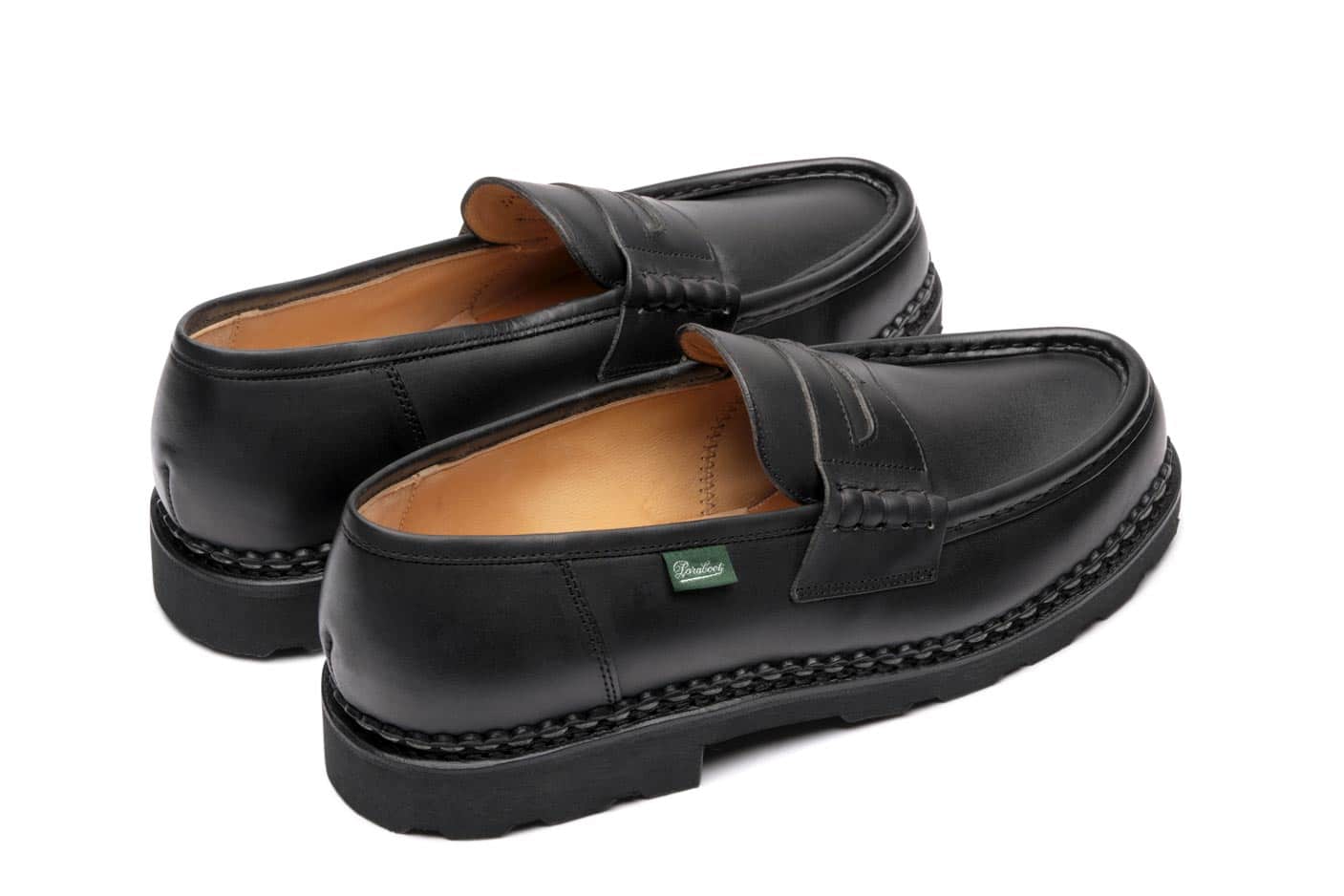 Pair view with the loafers angled toward the camera.