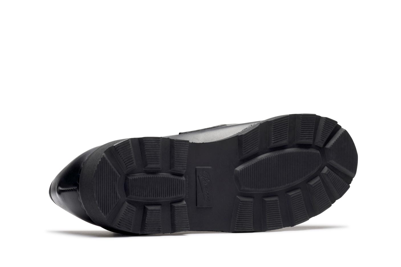 Outsole detail showing the lugged rubber sole.
