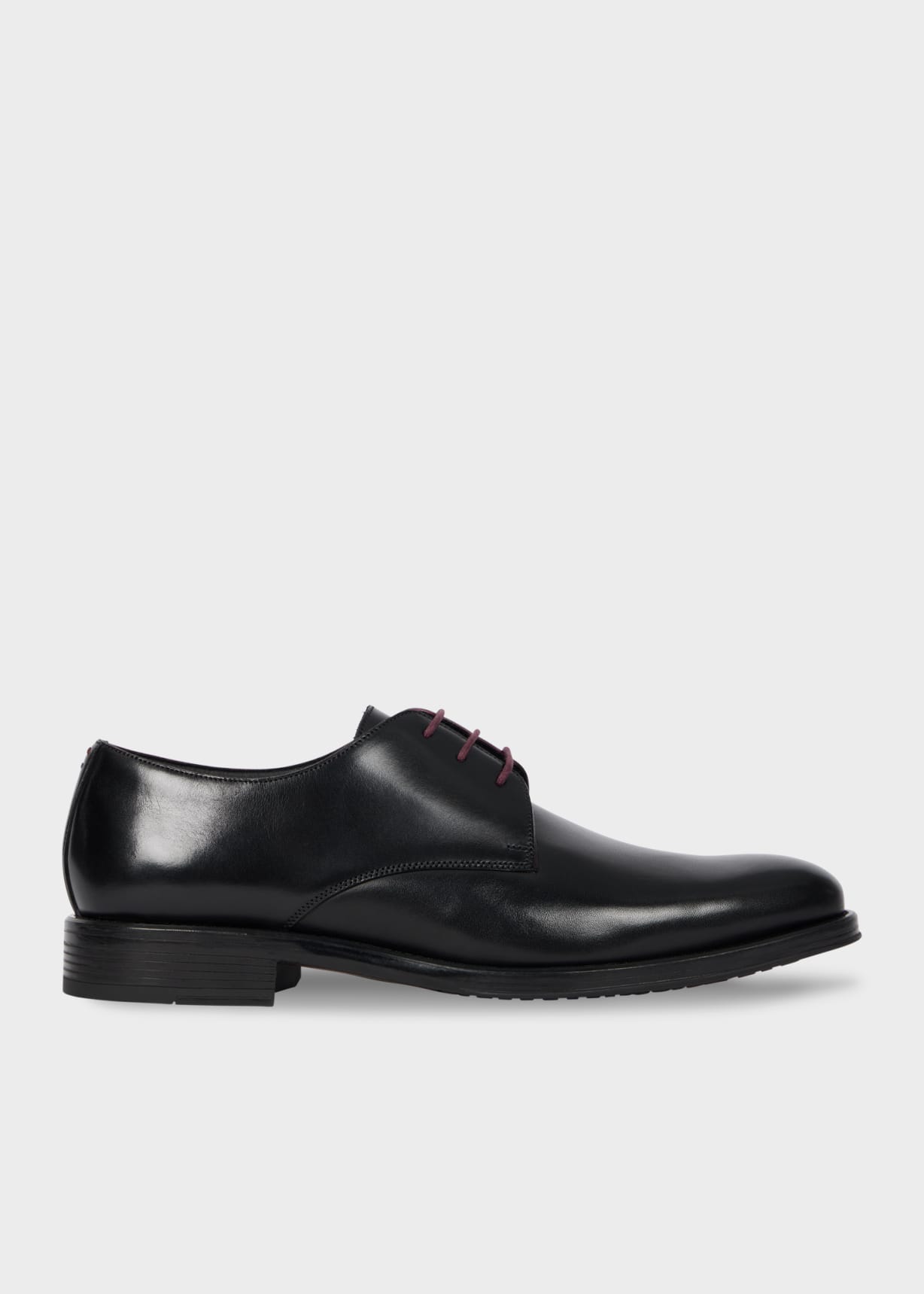 Black Leather 'George' Shoes