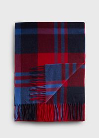 Woven Cashmere Plaid Scarf