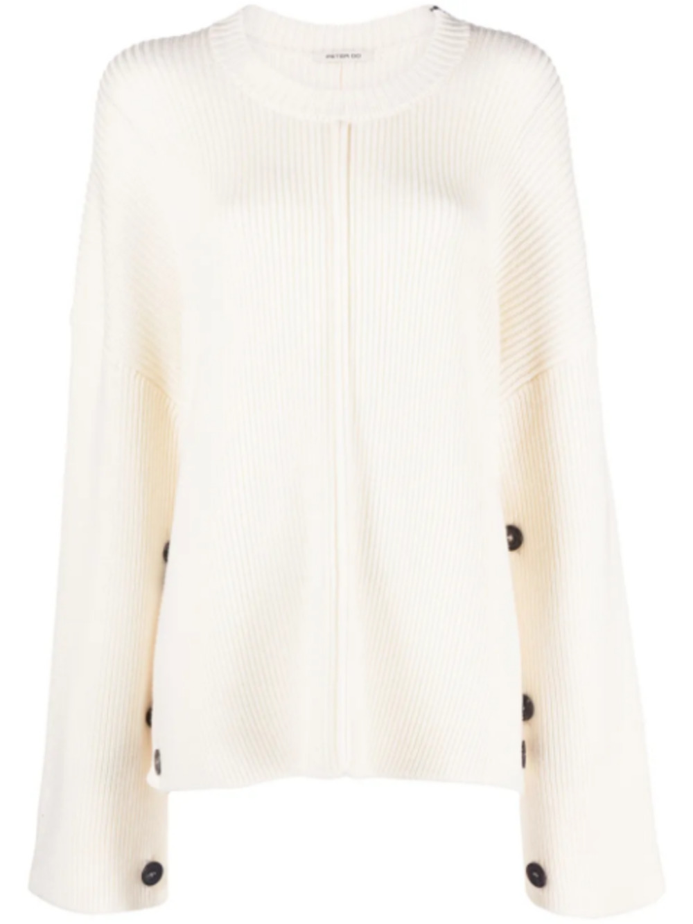 Ribbed-Knit Virgin Wool-Cashmere Blend Jumper
