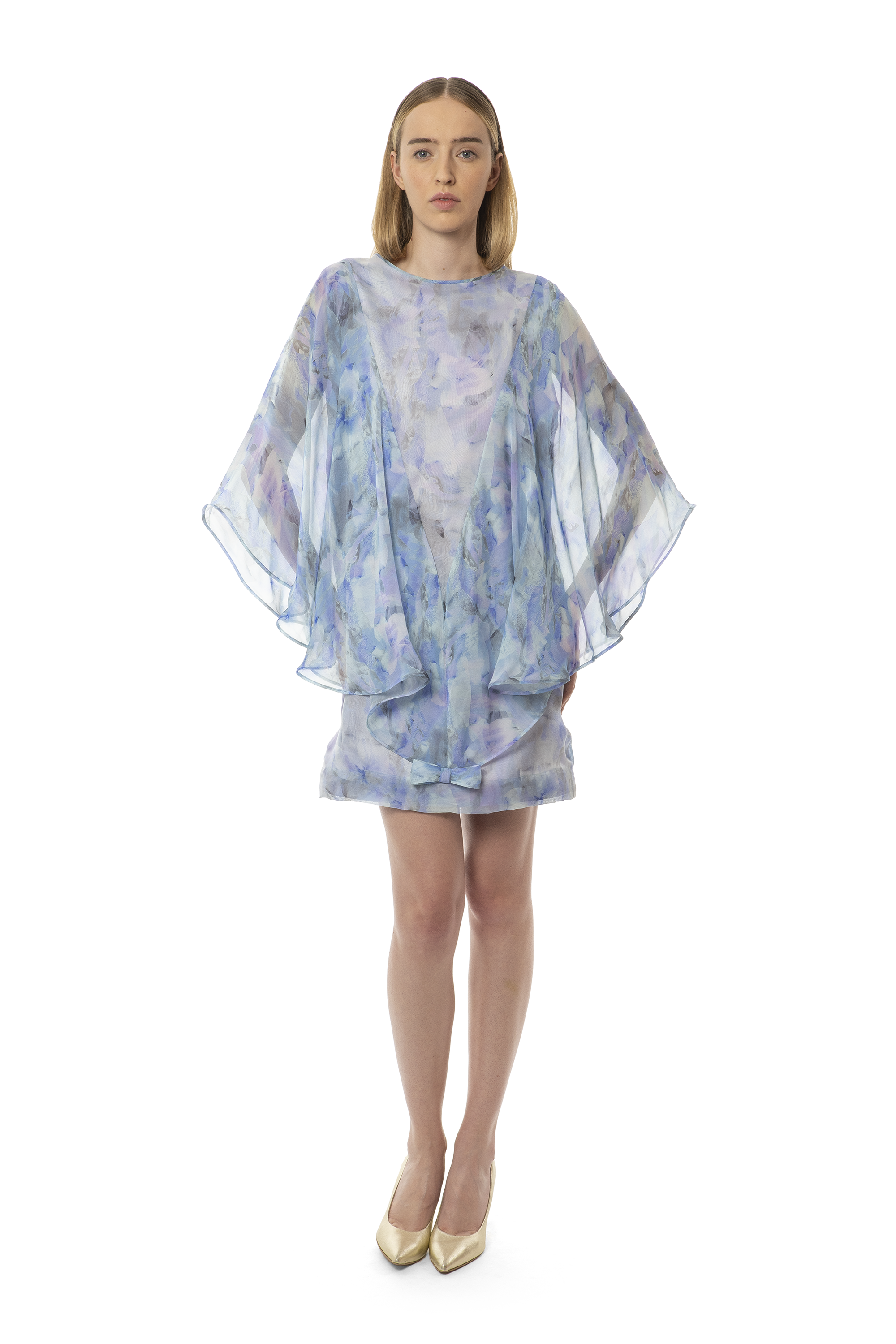 Short silk dress — Héritage 54