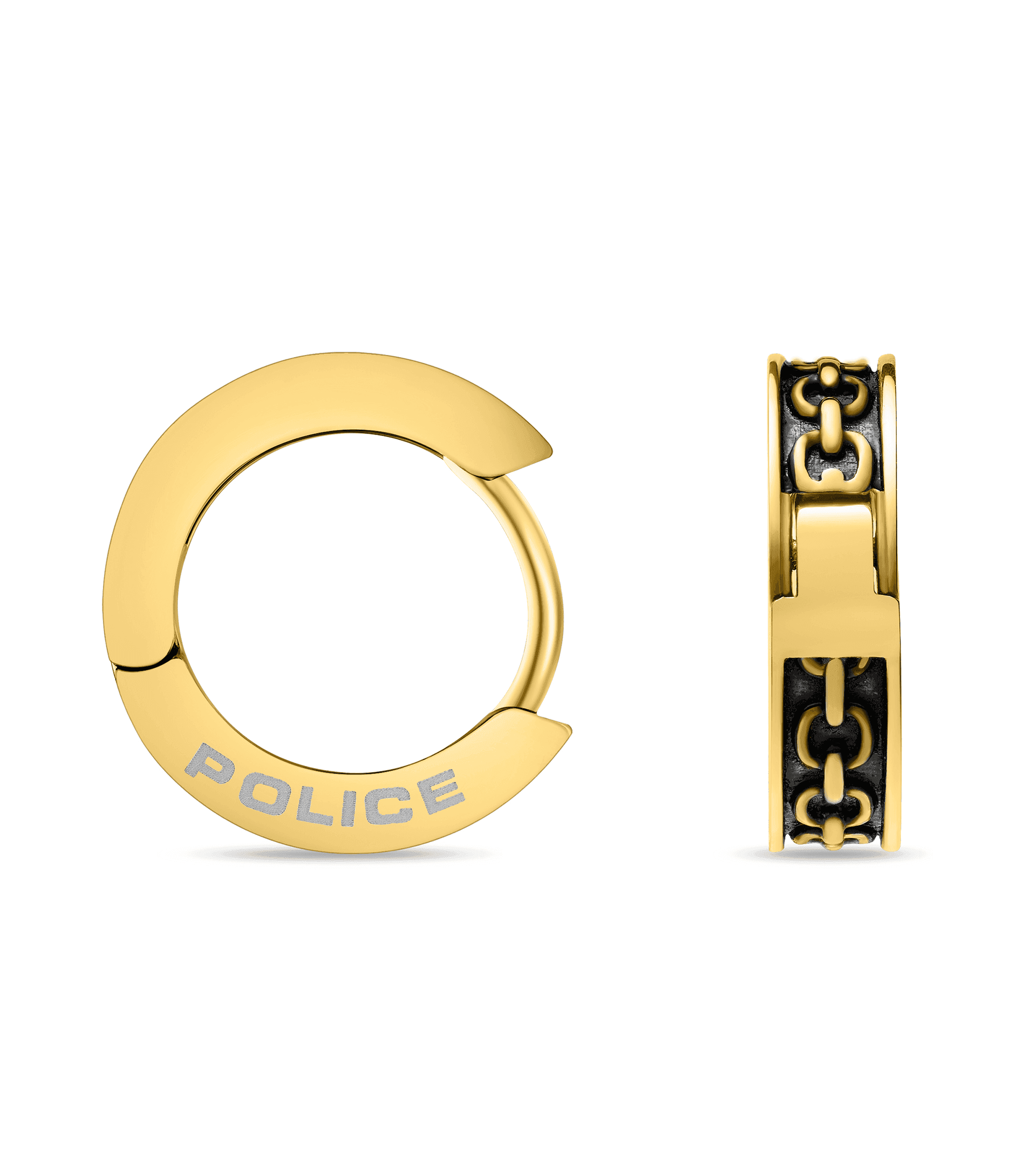 Chainset Earrings Police For Men