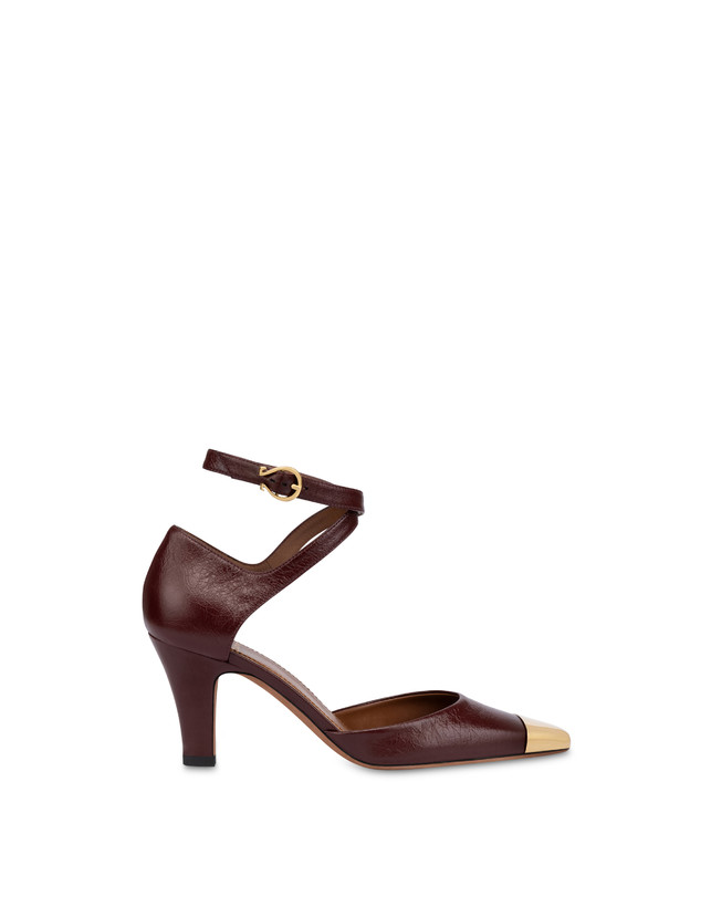 Muse D'orsay Shoe in Nappa Leather Bordeaux