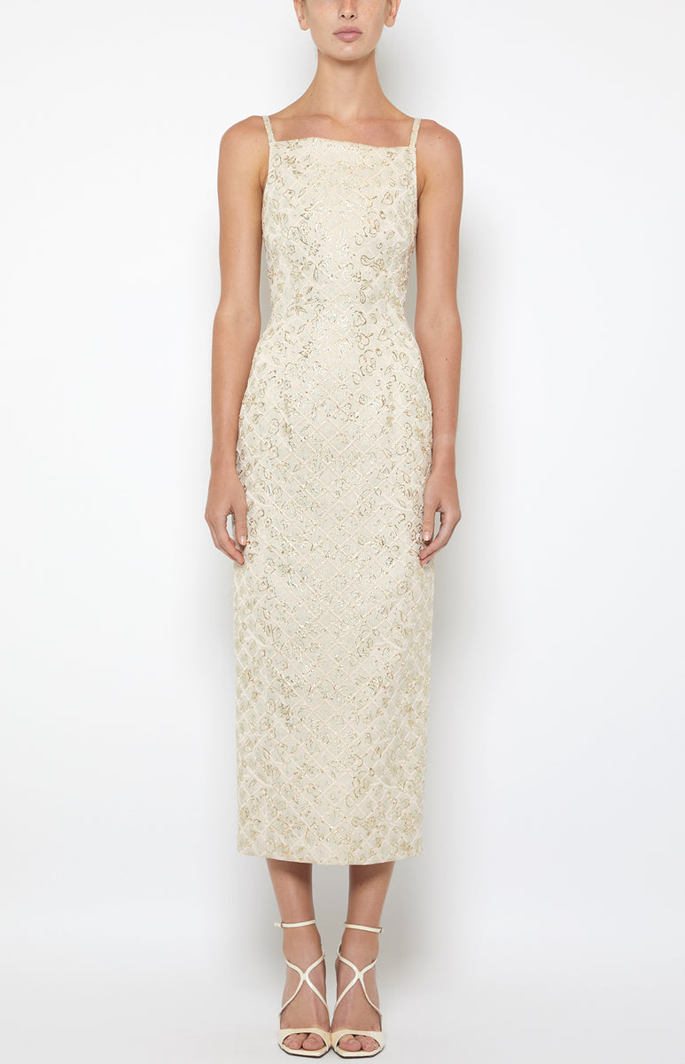 STRAP SQUARE NECK MIDI TUBINO