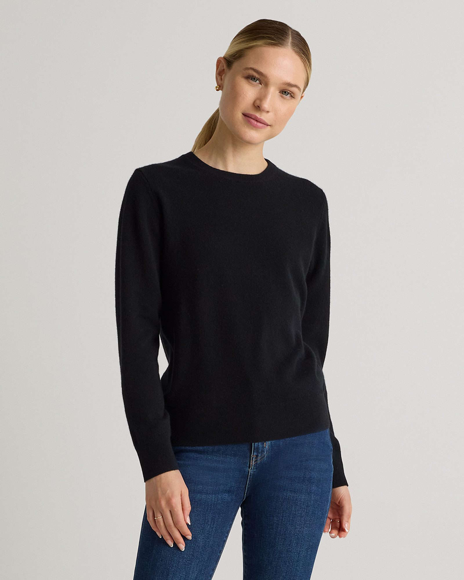 Mongolian Cashmere Crewneck Sweater